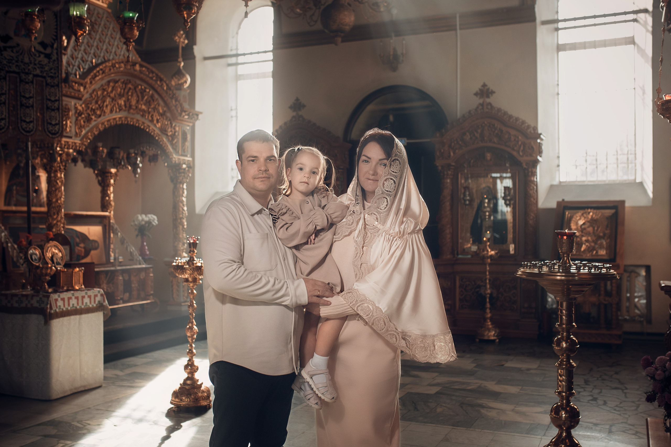 Крещение Ивана и Василисы. Съемка Таинств Крещения Венчания, детские и семейные съемки в Пензе