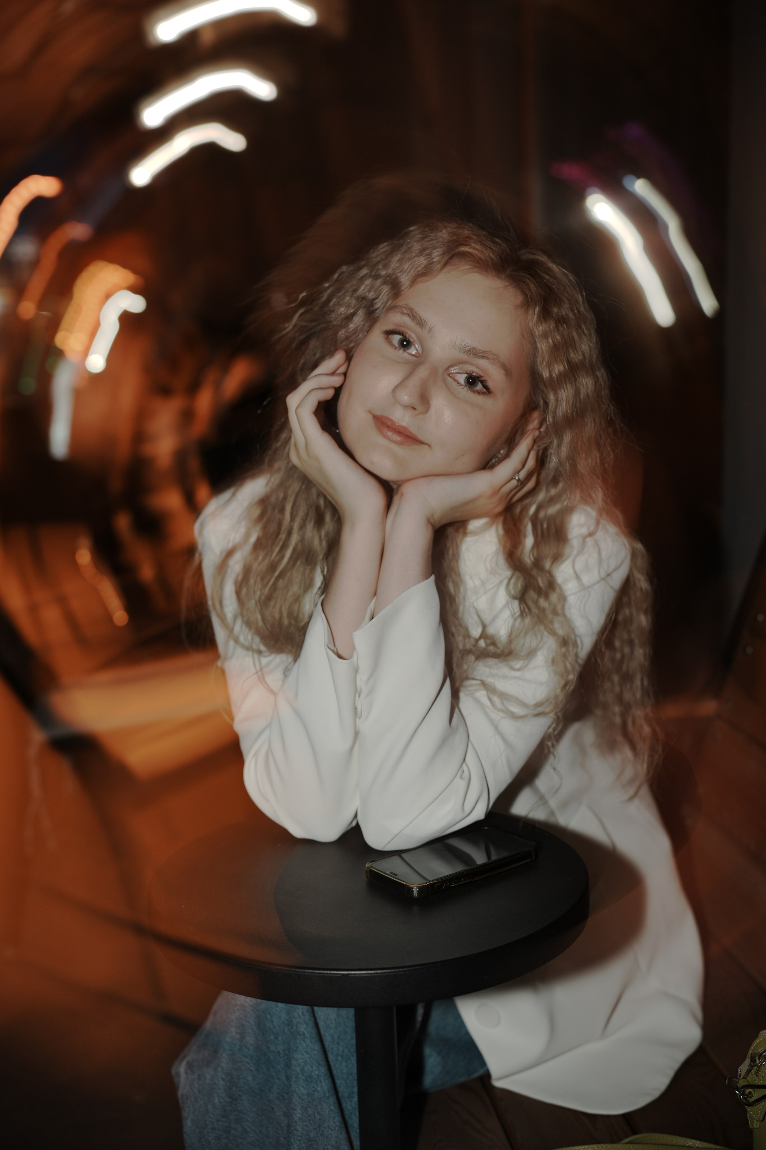 Портрет девушки с ночной стрит съемки в Казани. Репортажный, свадебный и портретный фотограф в Казани | Ринат Миниханов