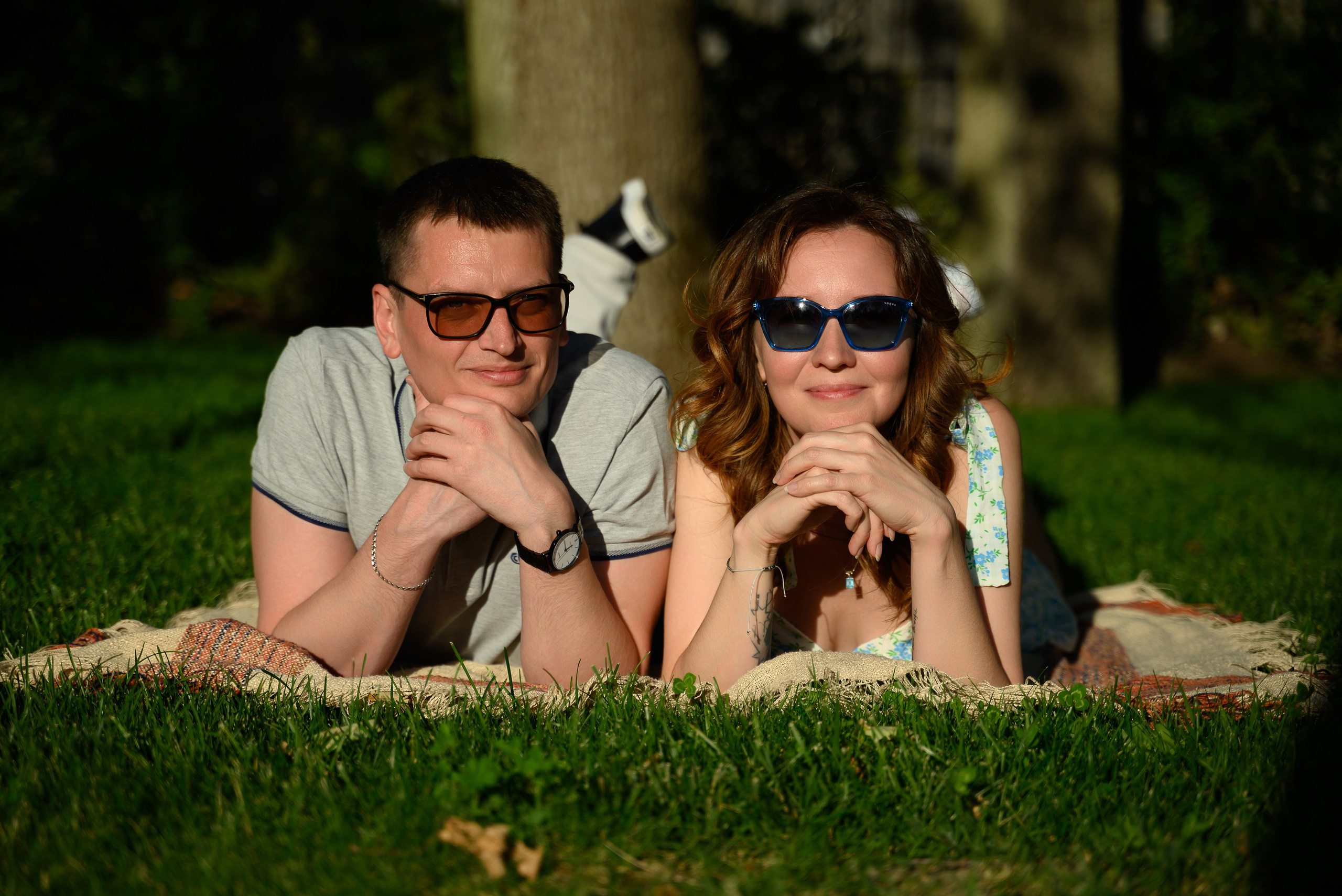 История любви в парке Галицкого. Свадебный и семейный фотограф в Краснодаре Владимир Курашев