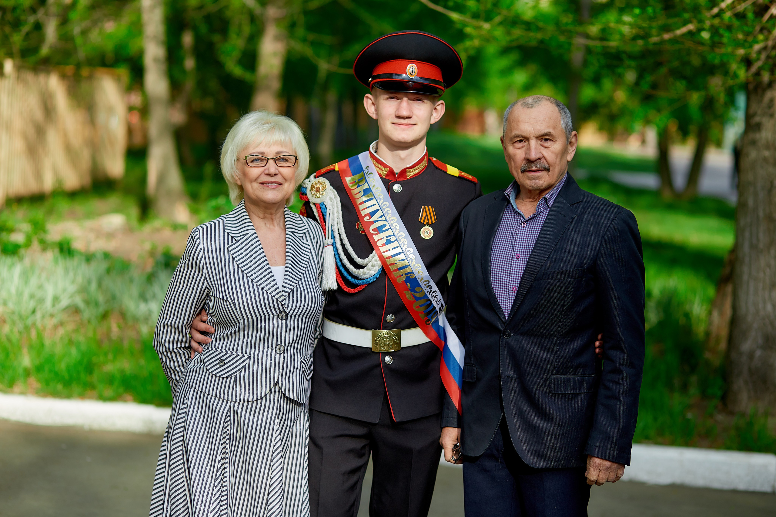 Кадеты последний звонок. Фотограф Вячеслав Фарунин