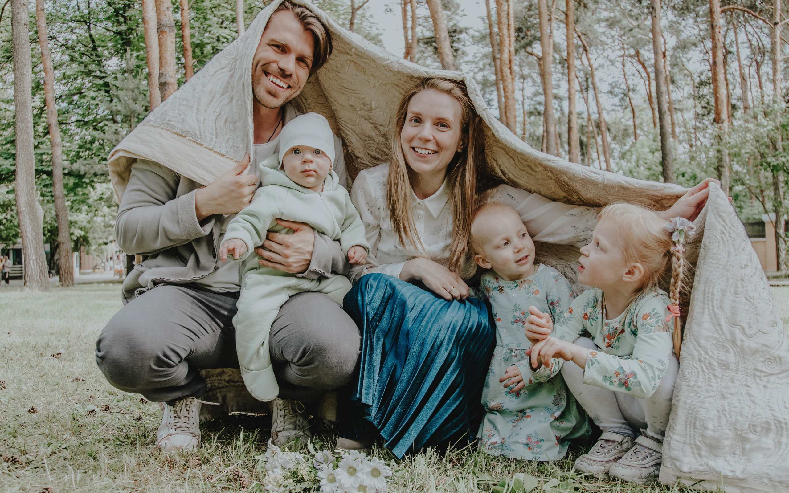 Семейная фотосессия. Фотограф текстиля в Москве Ольга Иванова