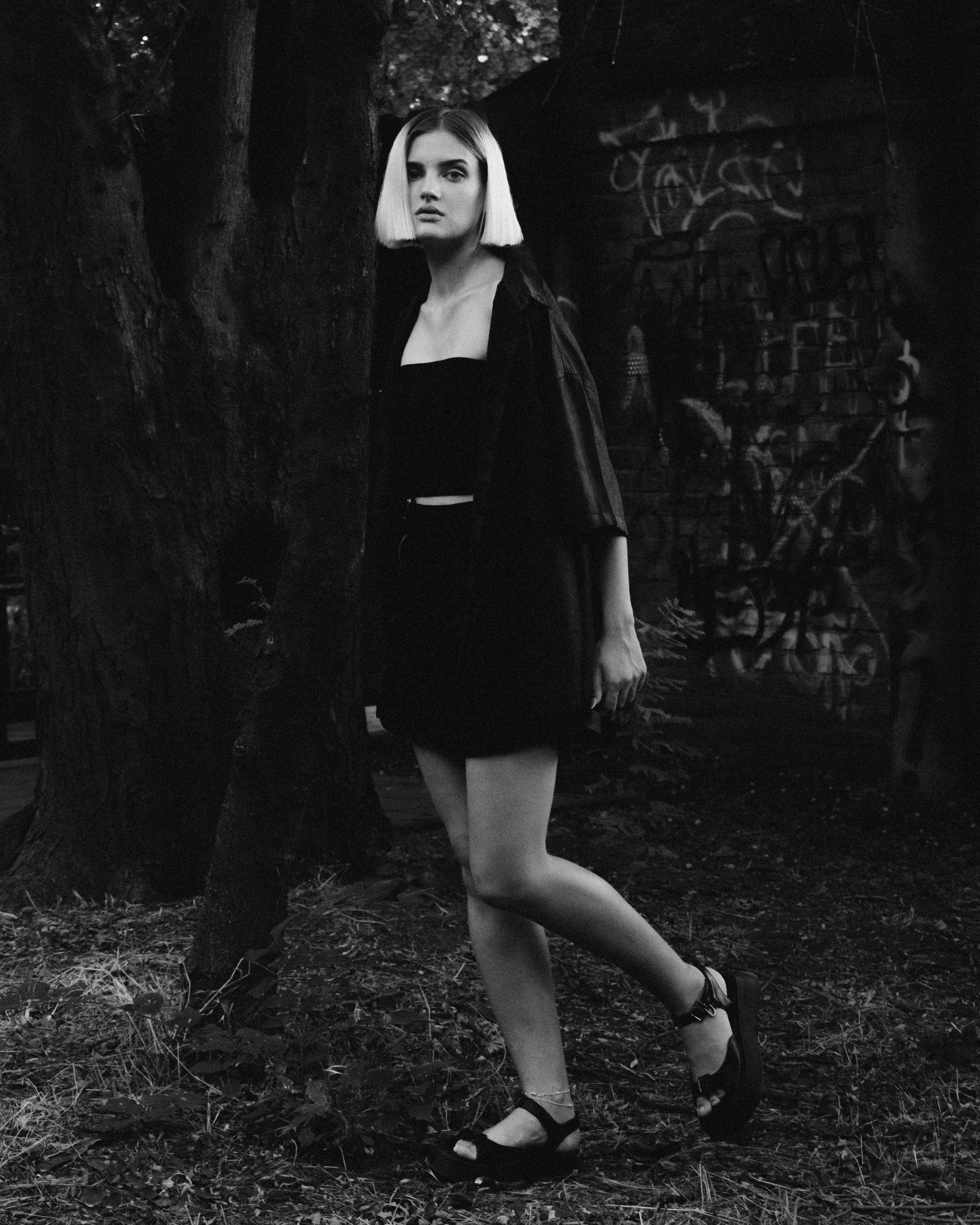 Anya in Krasnodar — black vibe. Фотограф в Севастополе Максим Черенёв