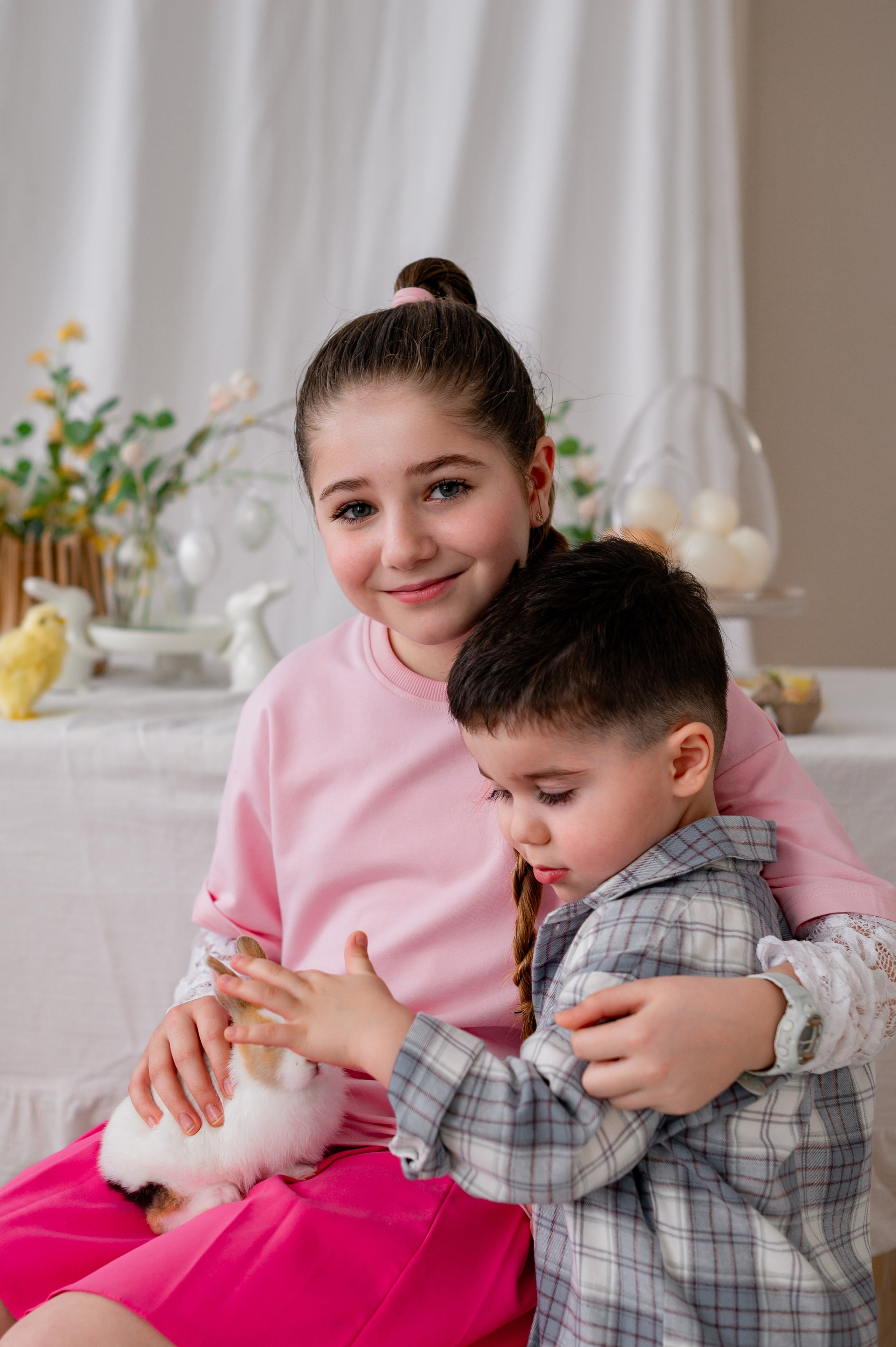 Лев Арина Вика Алена. Фотограф Татьяна Иванчикова