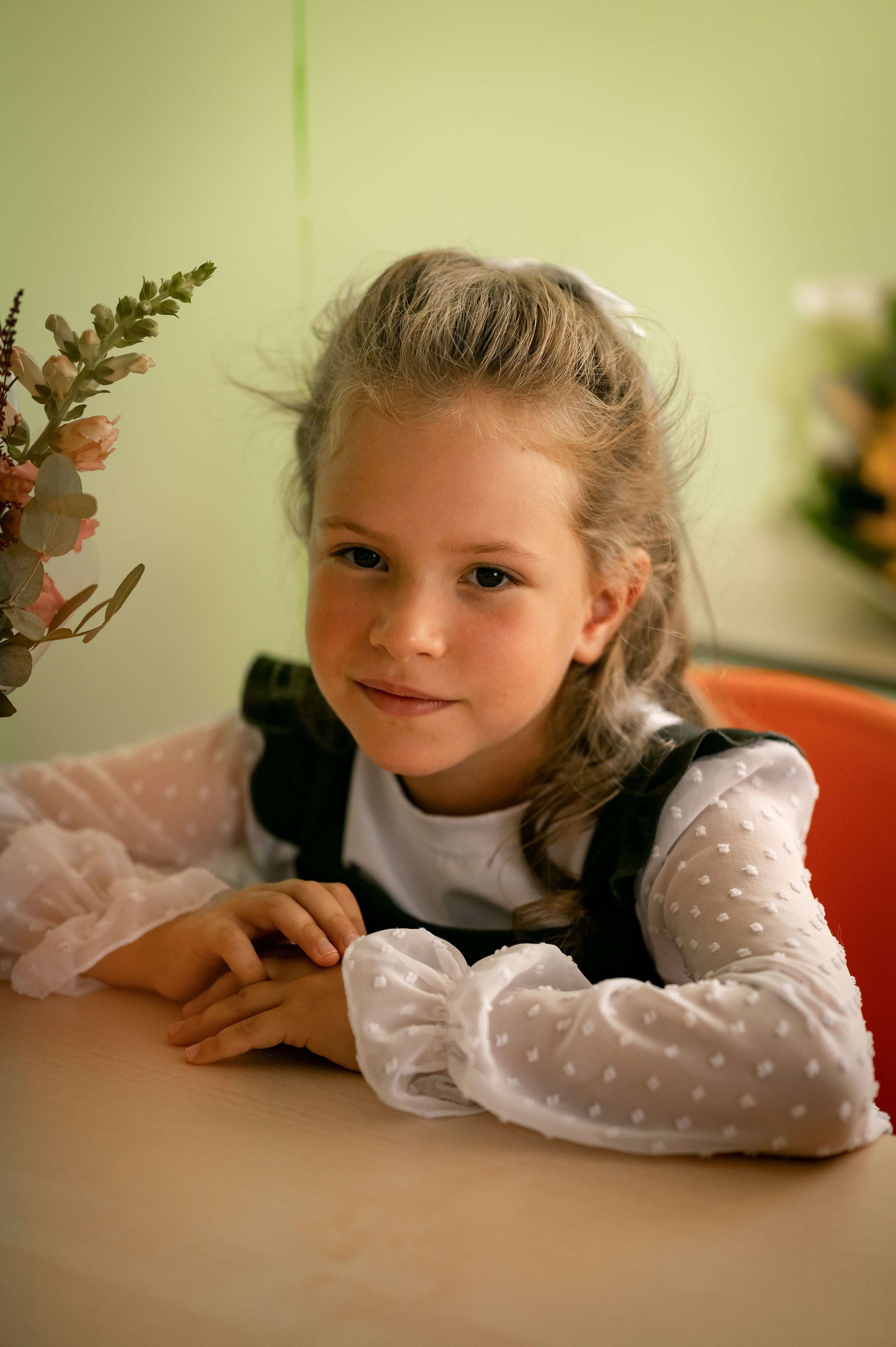 Репортаж с 1 сентября. Фотограф новорождённых, семейный, школьный в городе Калуге Евгения