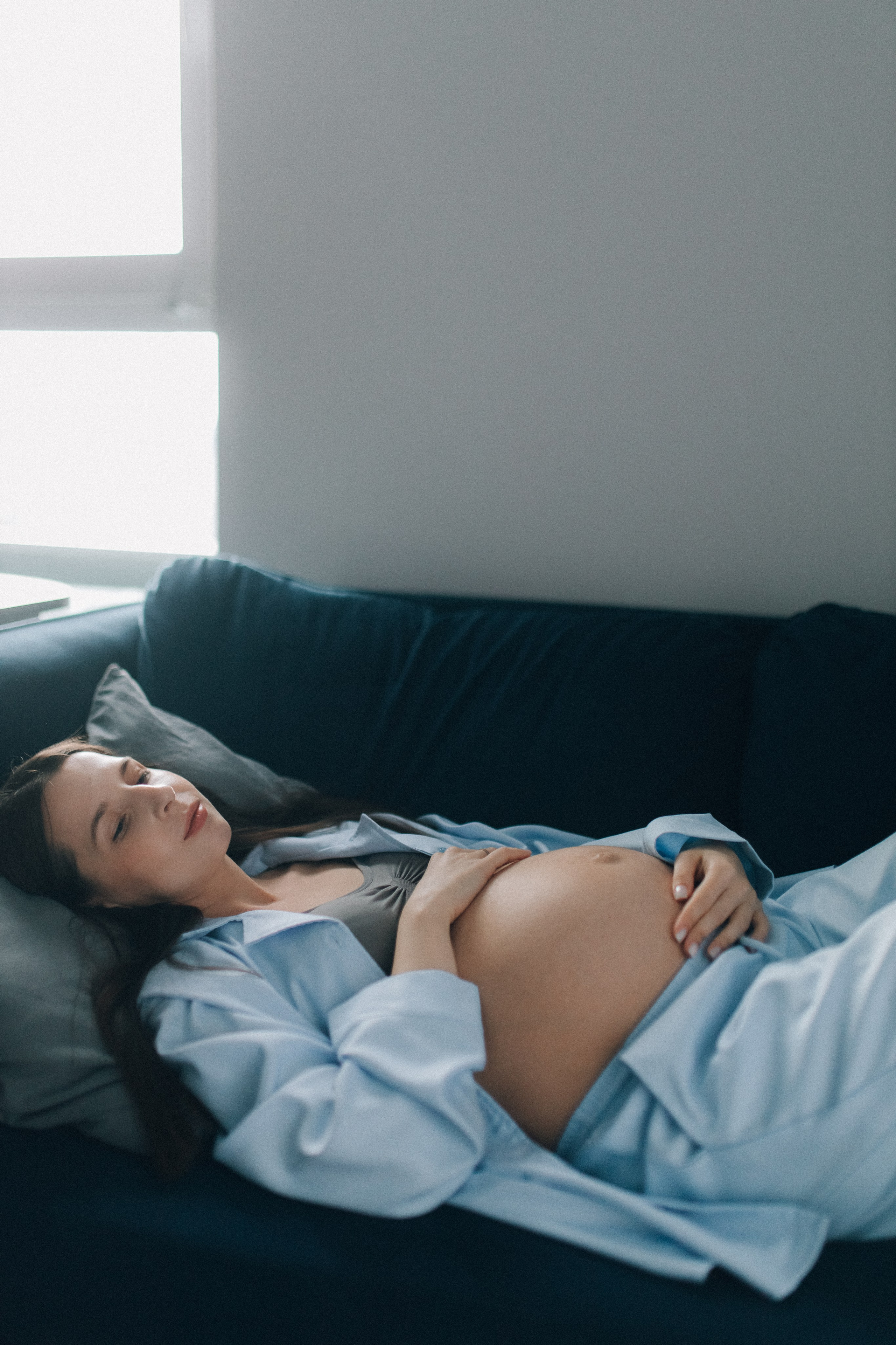 Домашняя фотосессия в ожидании. Семейный фотограф Екатеринбург Черепанова Олеся