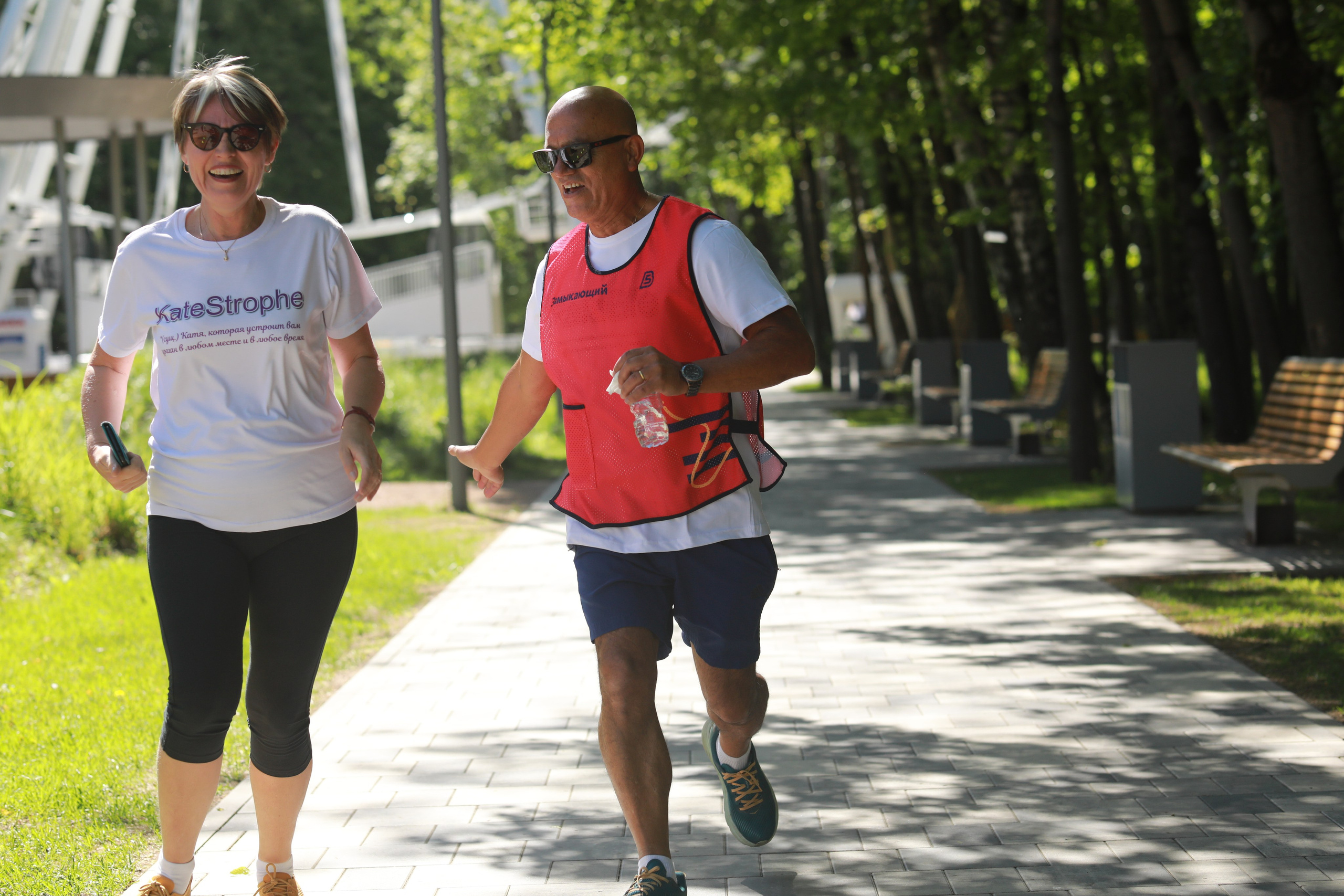 Французские гости на 5 вёрсты в Химках, 25.05.24 г. Фотограф Сергей Ловкий