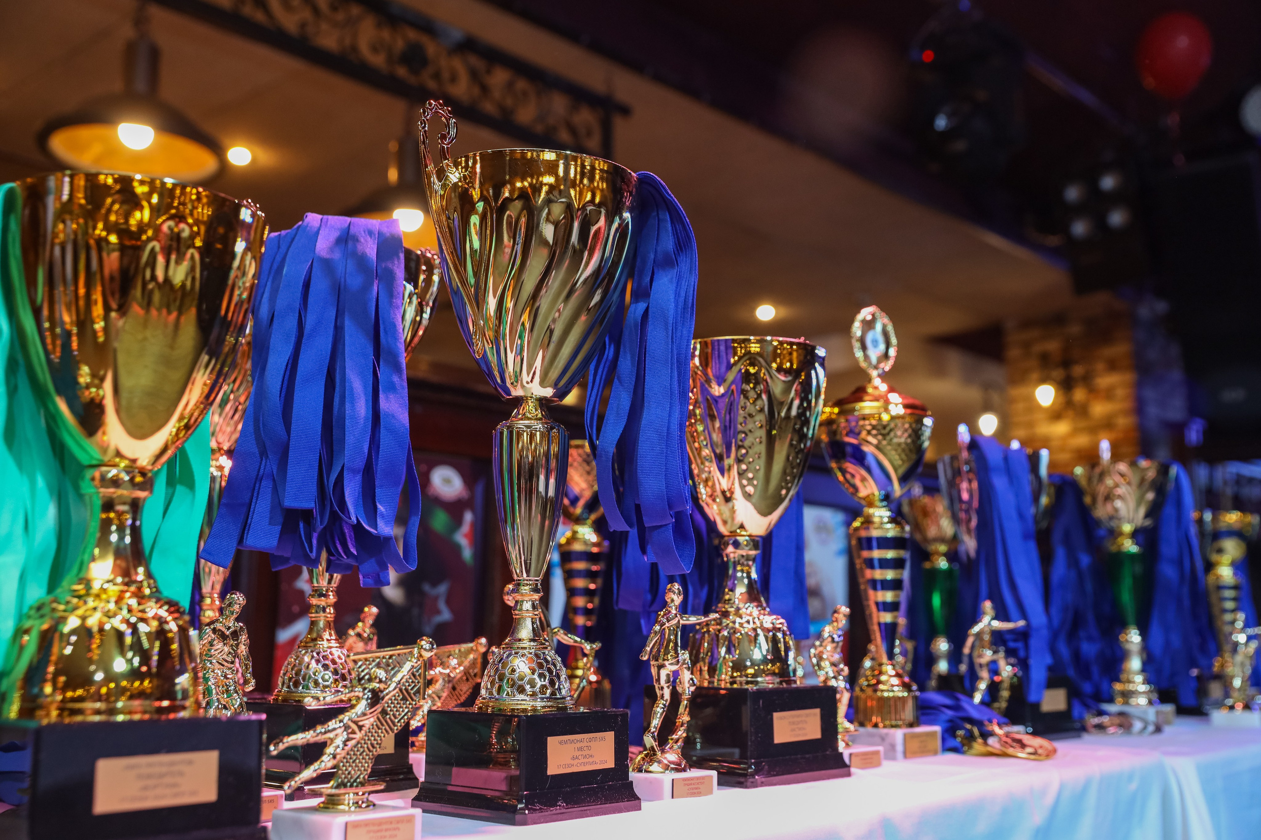 Награждение призеров и победителей СФПЛ сезон 2024. Спортивный фотограф в Самаре