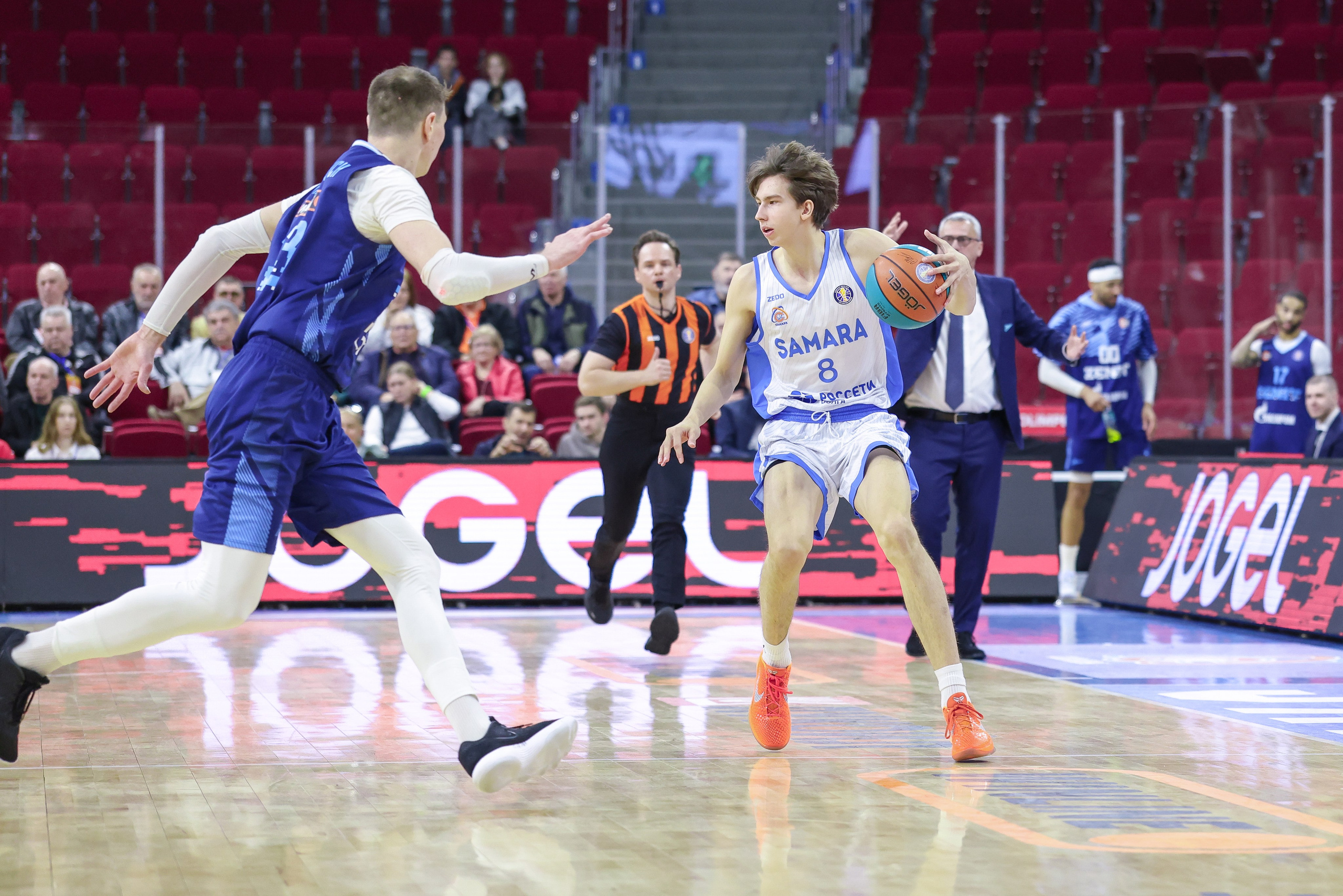 Баскетбол. Самара — Зенит. Единая лига ВТБ. Спортивный фотограф в Самаре