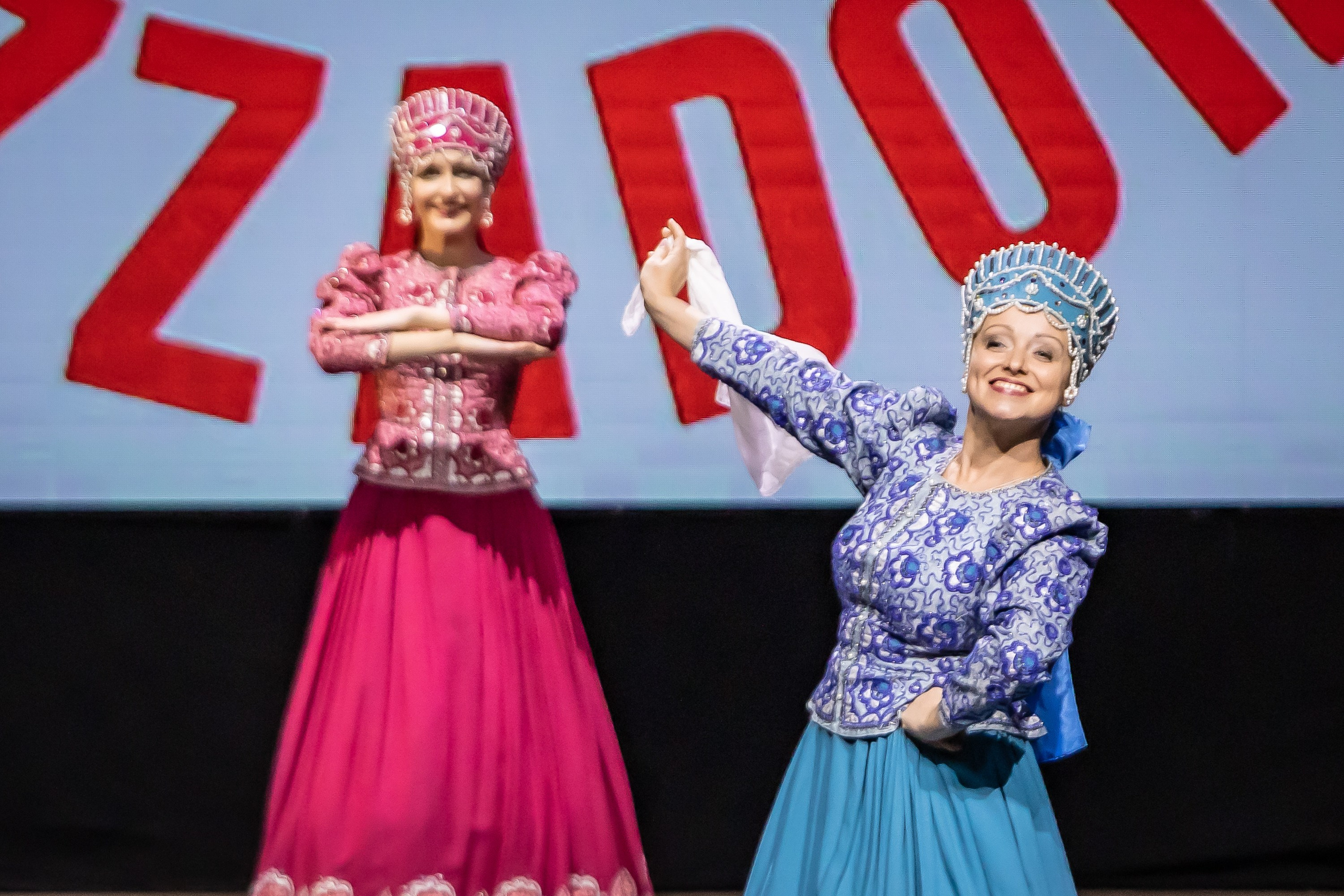 Концерт ансамбля народного такца «Раззадоры». Фотограф Владимир Охрименко