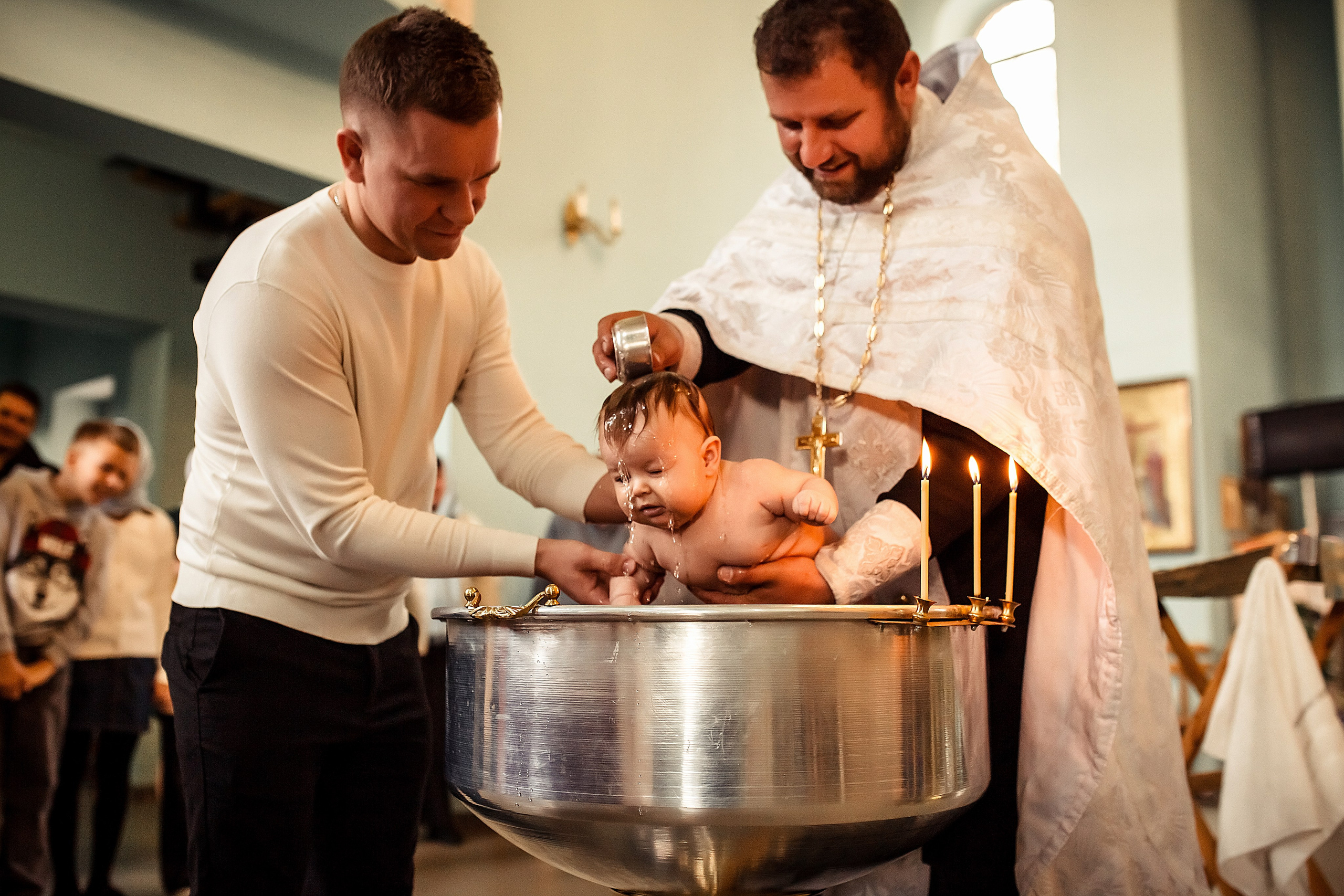 Крещение Верочки