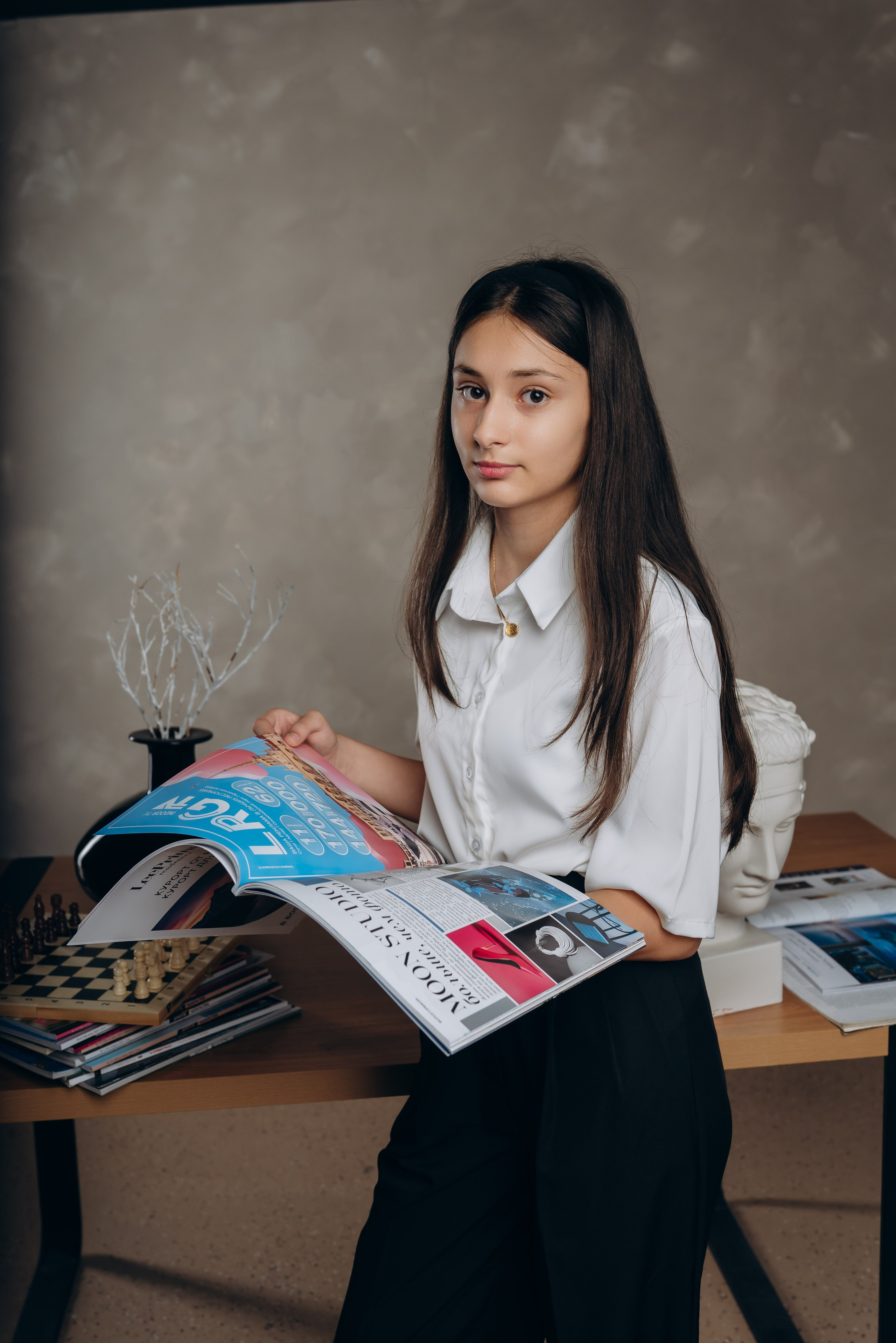 Рекламная съемка Woodbook. Efimova Model Agency