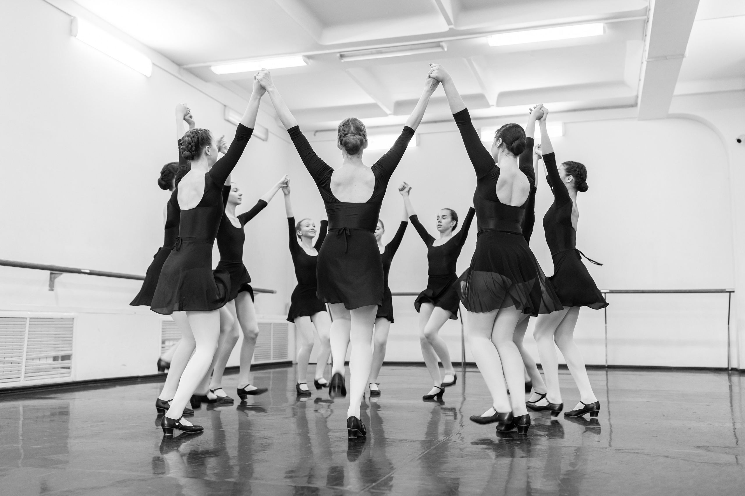 Репортажная съёмка открытых уроков и репетиций. Балетный фотограф Алина Ханько — Душа Балета