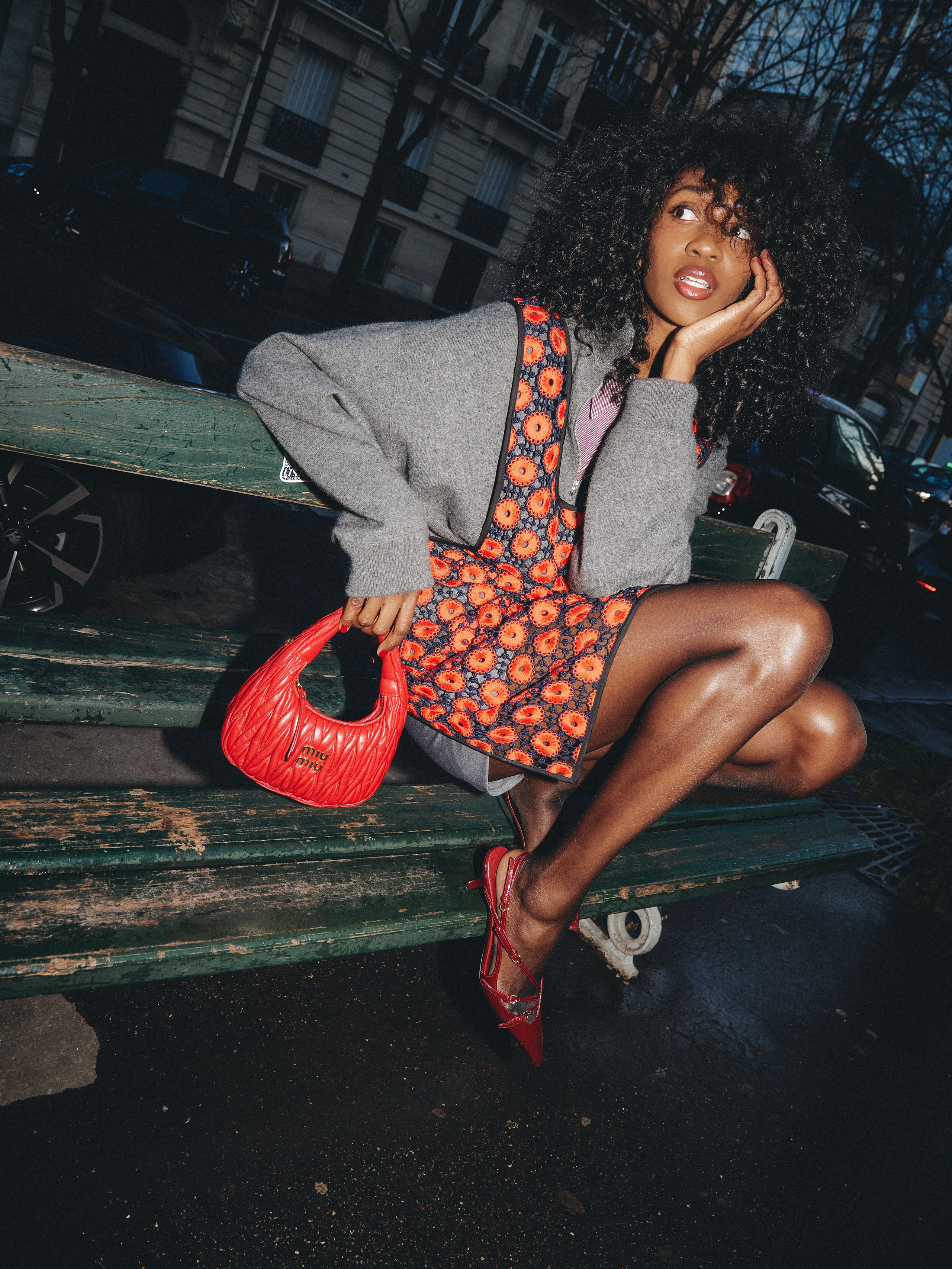 Emmanuelle Koffi x MIU MIU. Photographer Daria Ilkevich