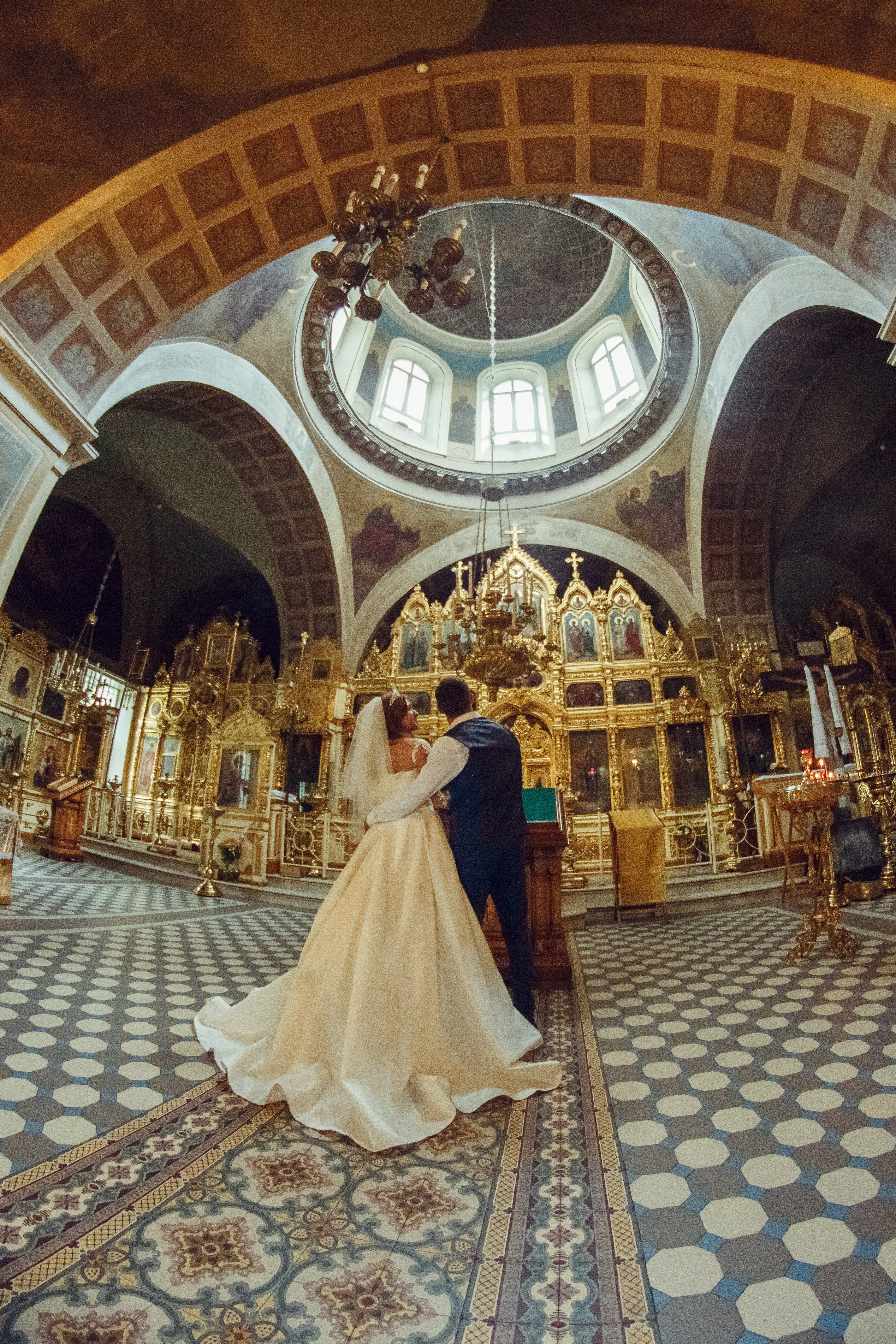 Венчание Яны и Артема. Фотограф на Крещение, семейный фотограф в Москве