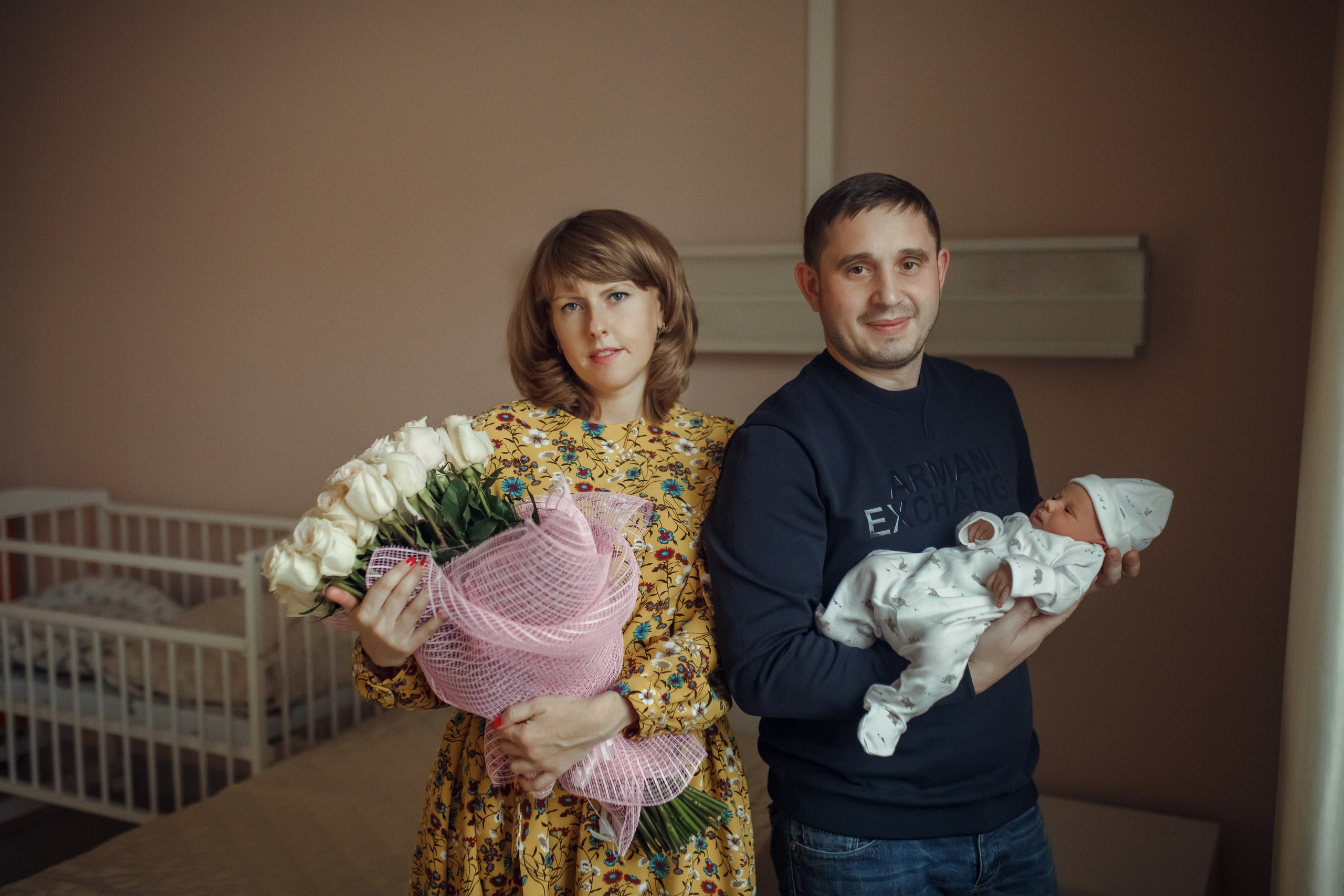 Выписка Виктора. Фотограф на Крещение, семейный фотограф в Москве