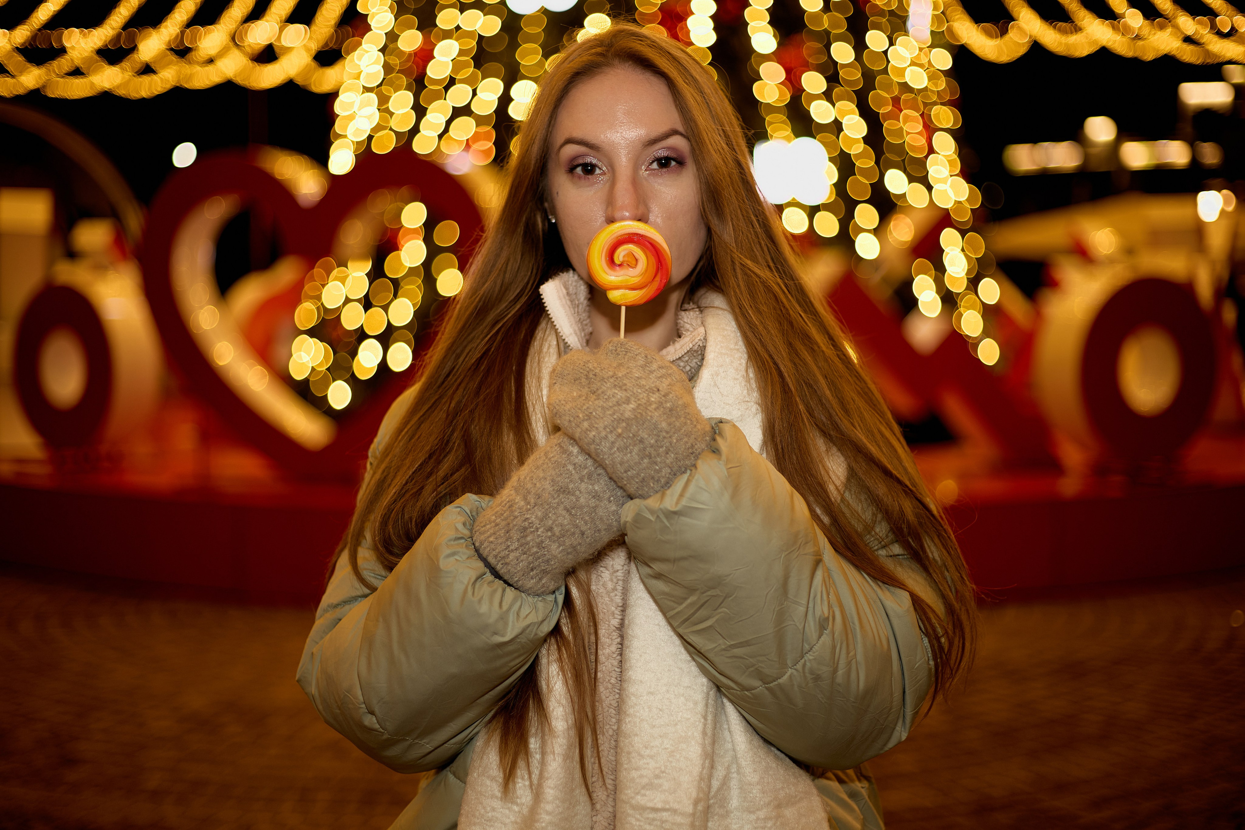 Новогодняя фотосессия в красной поляне