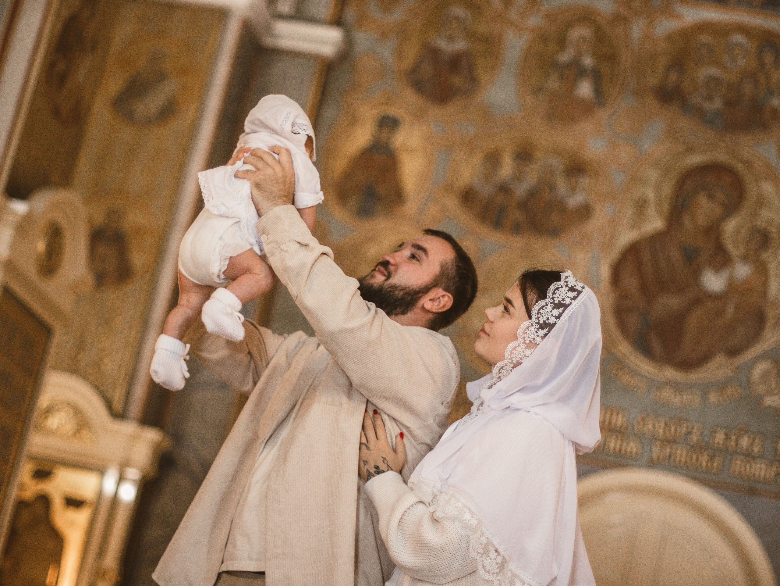 Таинство Крещения. Семейный фотограф в Ангарске Екатерина Трифонова