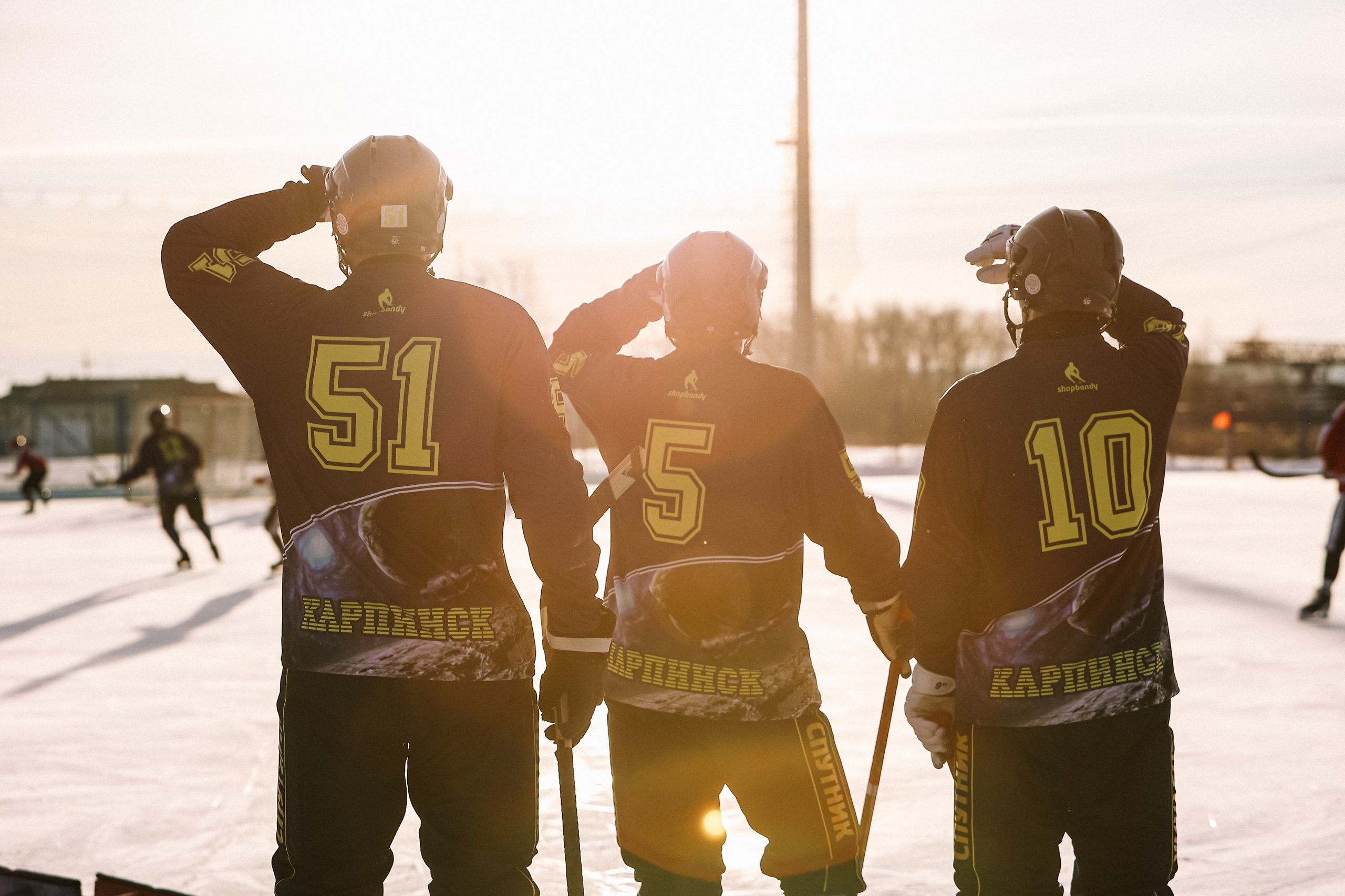 Хоккей с мячом, г. Карпинск. Александра, репортажный и событийный фотограф