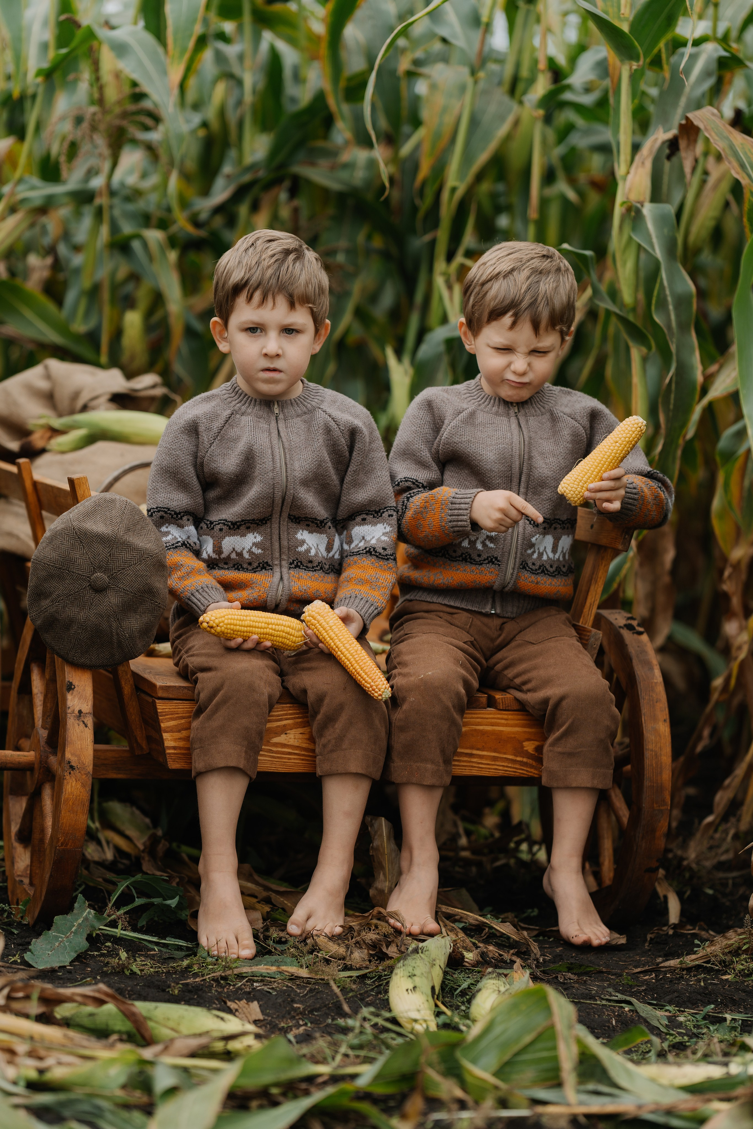 Ваня и Илья в кукурузе. СВАДЕБНЫЙ ФОТОГРАФ КРАСНОЯРСК