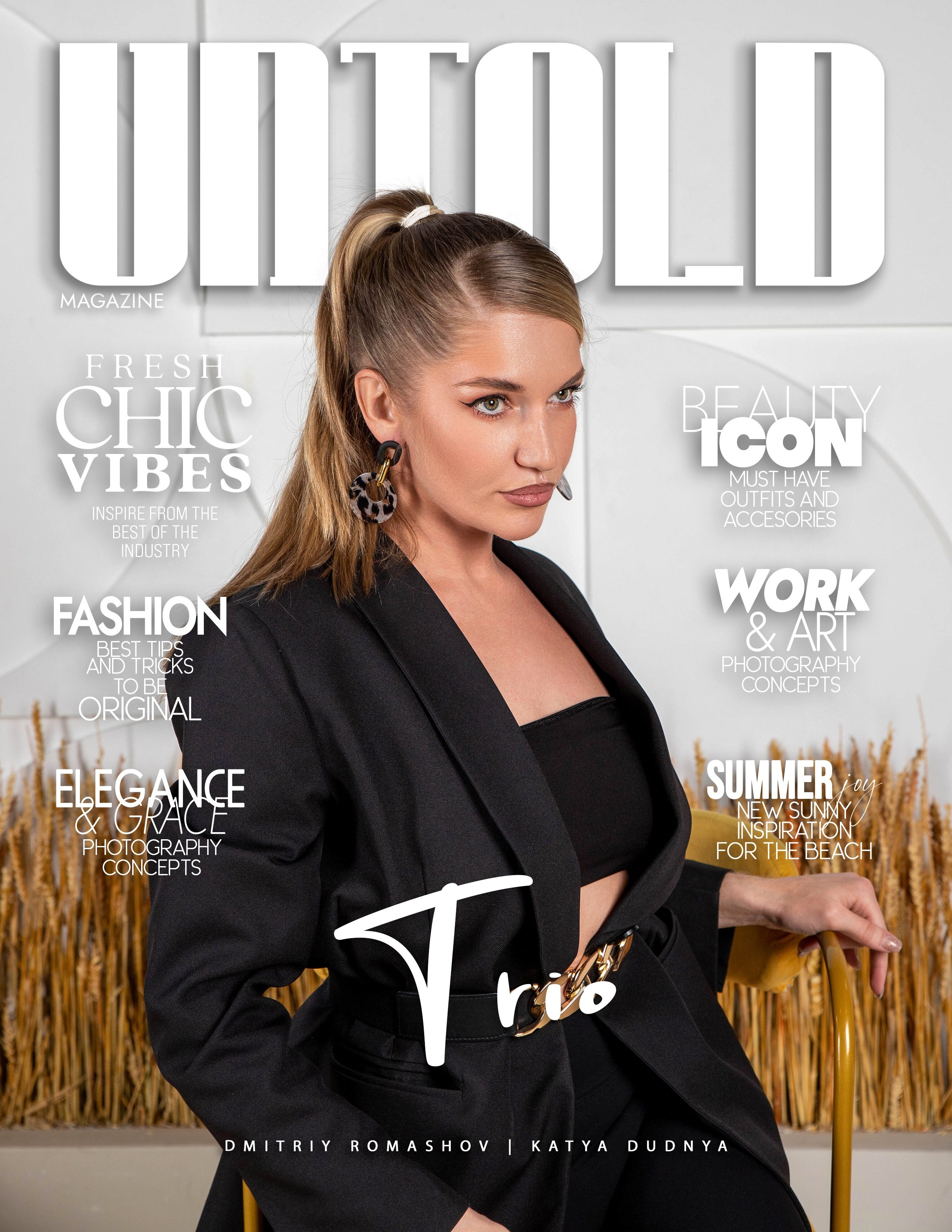 Обложки журналов. Фотограф в Москве Дмитрий Ромашов