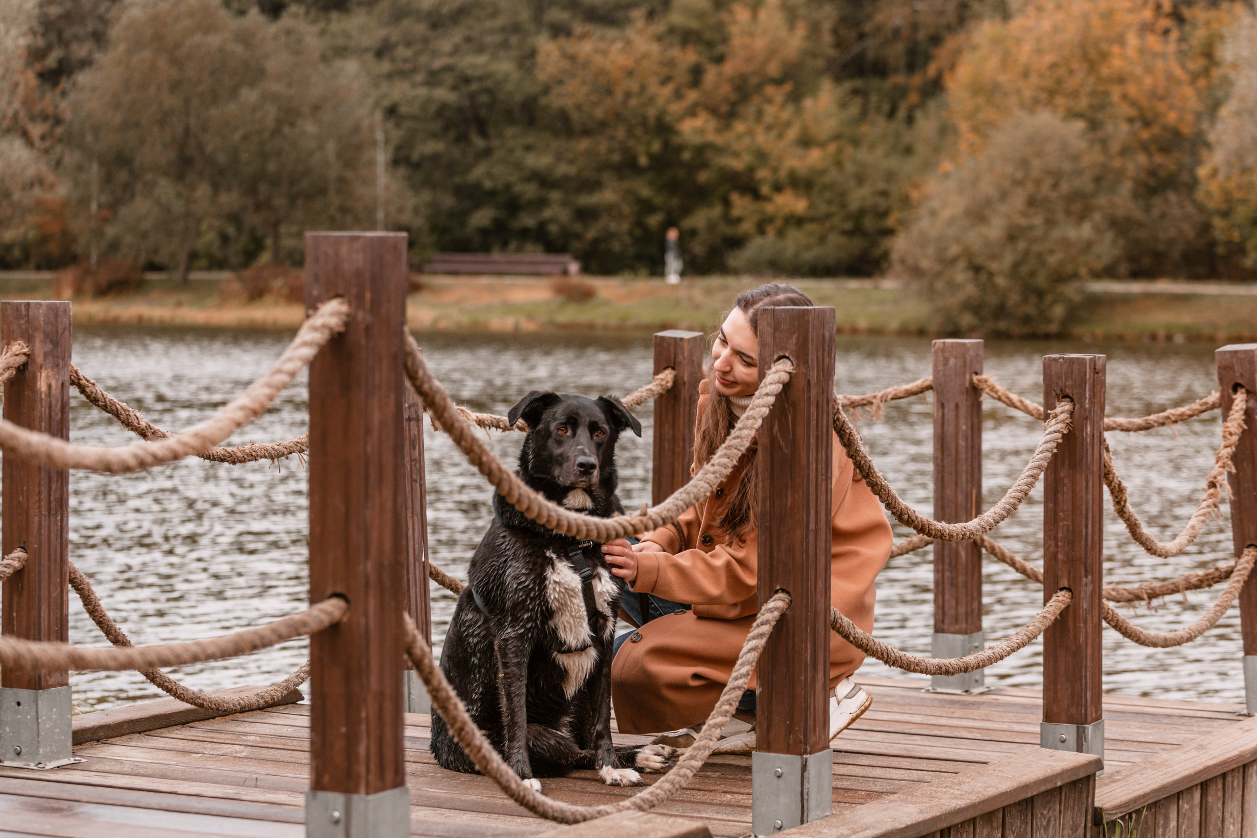 Юля и Фортуна. Фотограф-анималист Татьяна Степанова