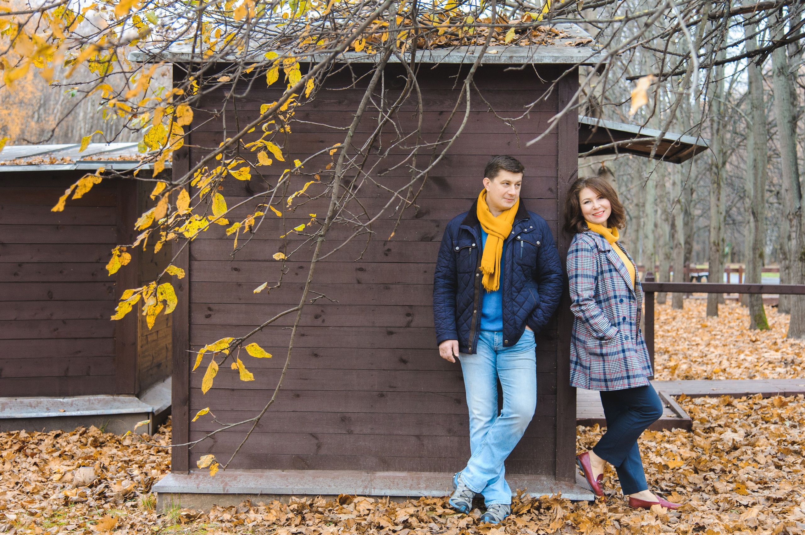 Вот и осени конец. Семейный фотограф в Москве Елена Снегирева