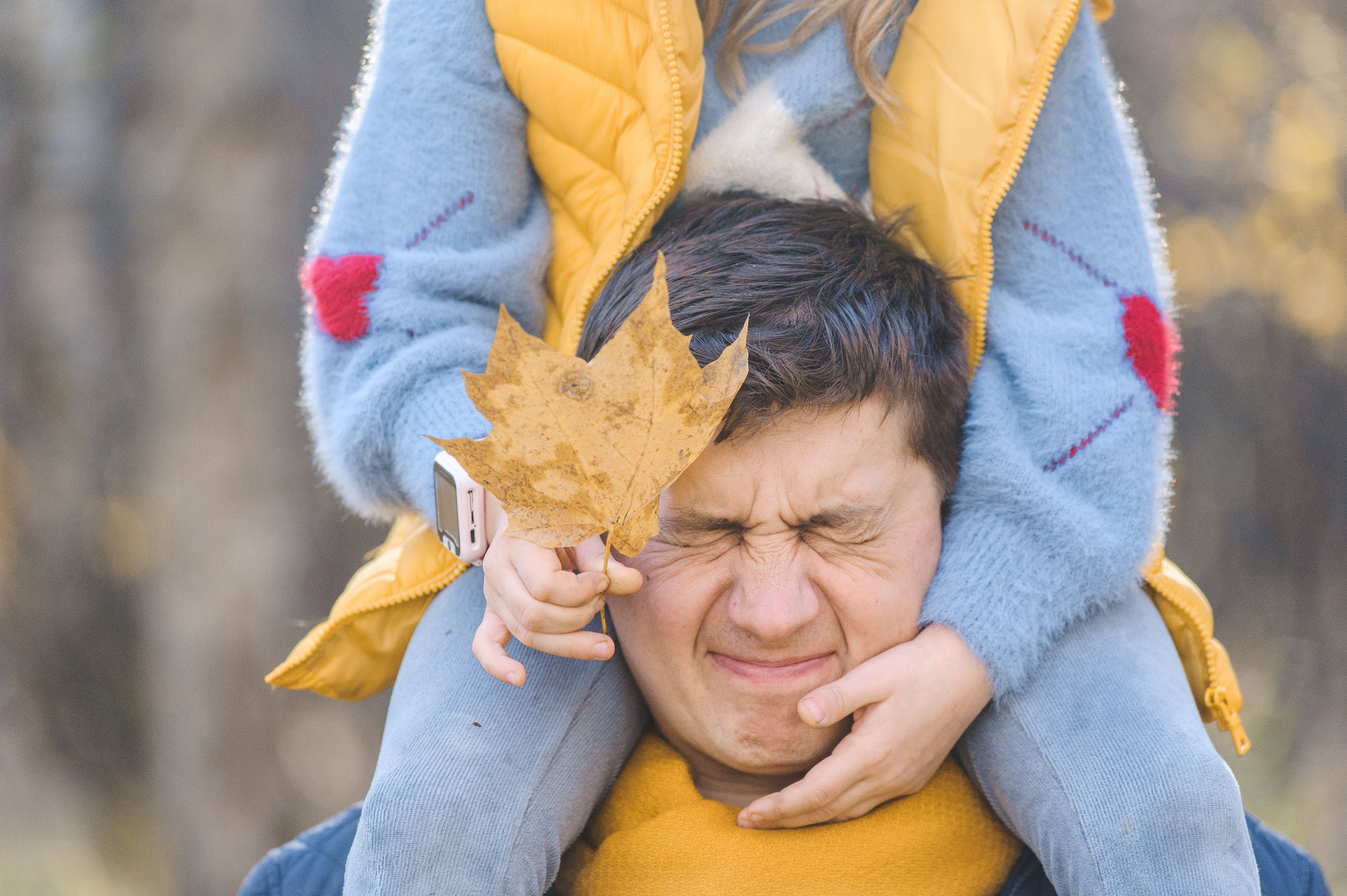 Вот и осени конец. Семейный фотограф в Москве Елена Снегирева