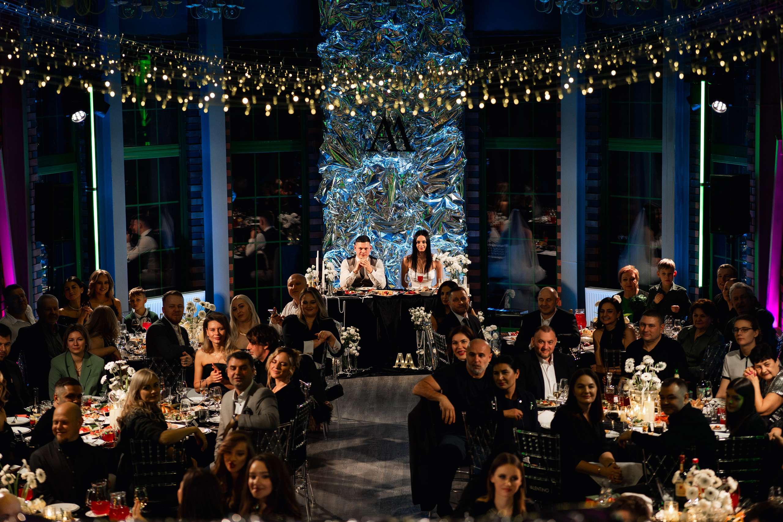 Свадебный банкет. Свадебный фотограф Москва и МО