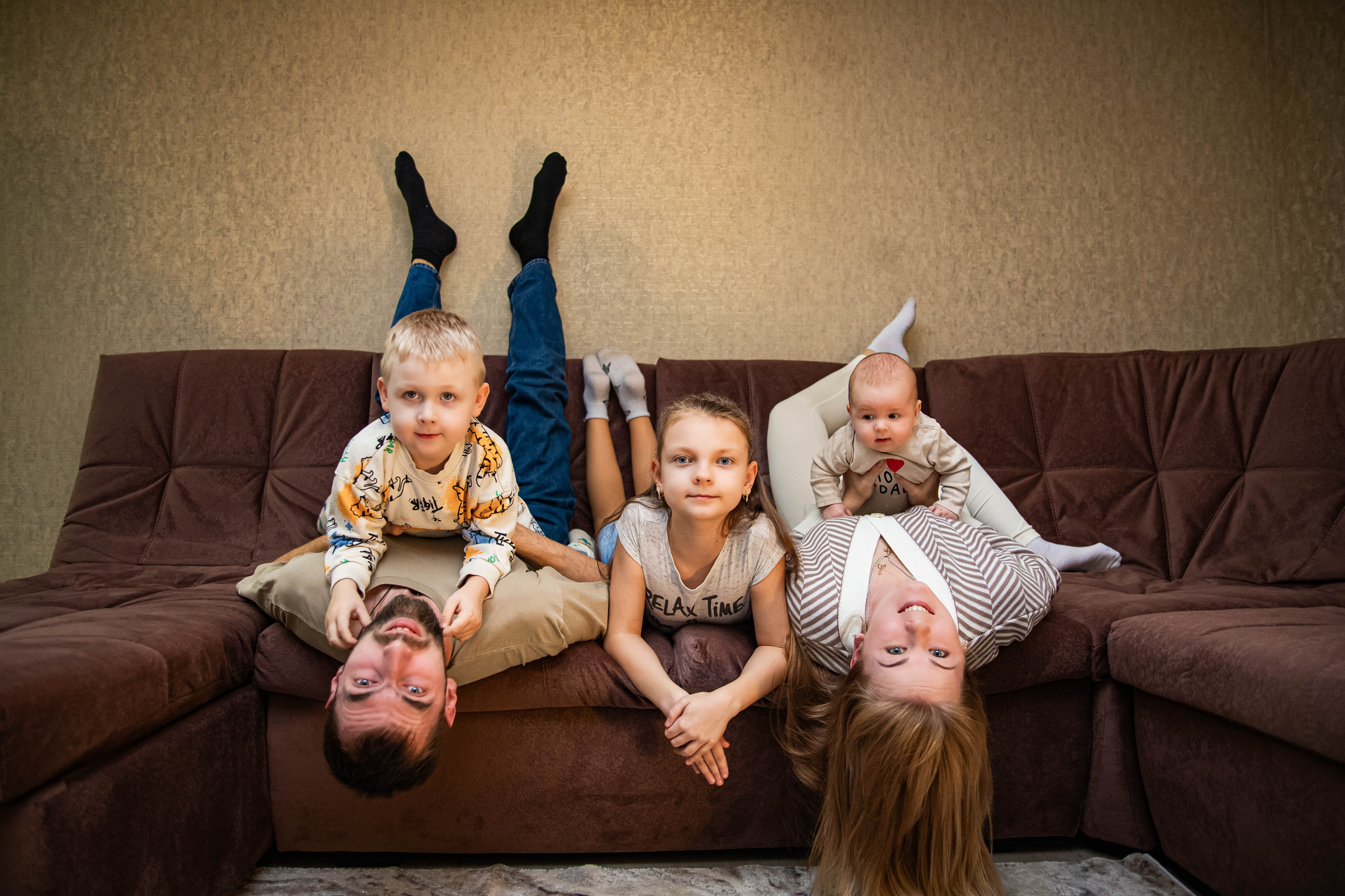 Семья. Фотограф Дарья Маташкова