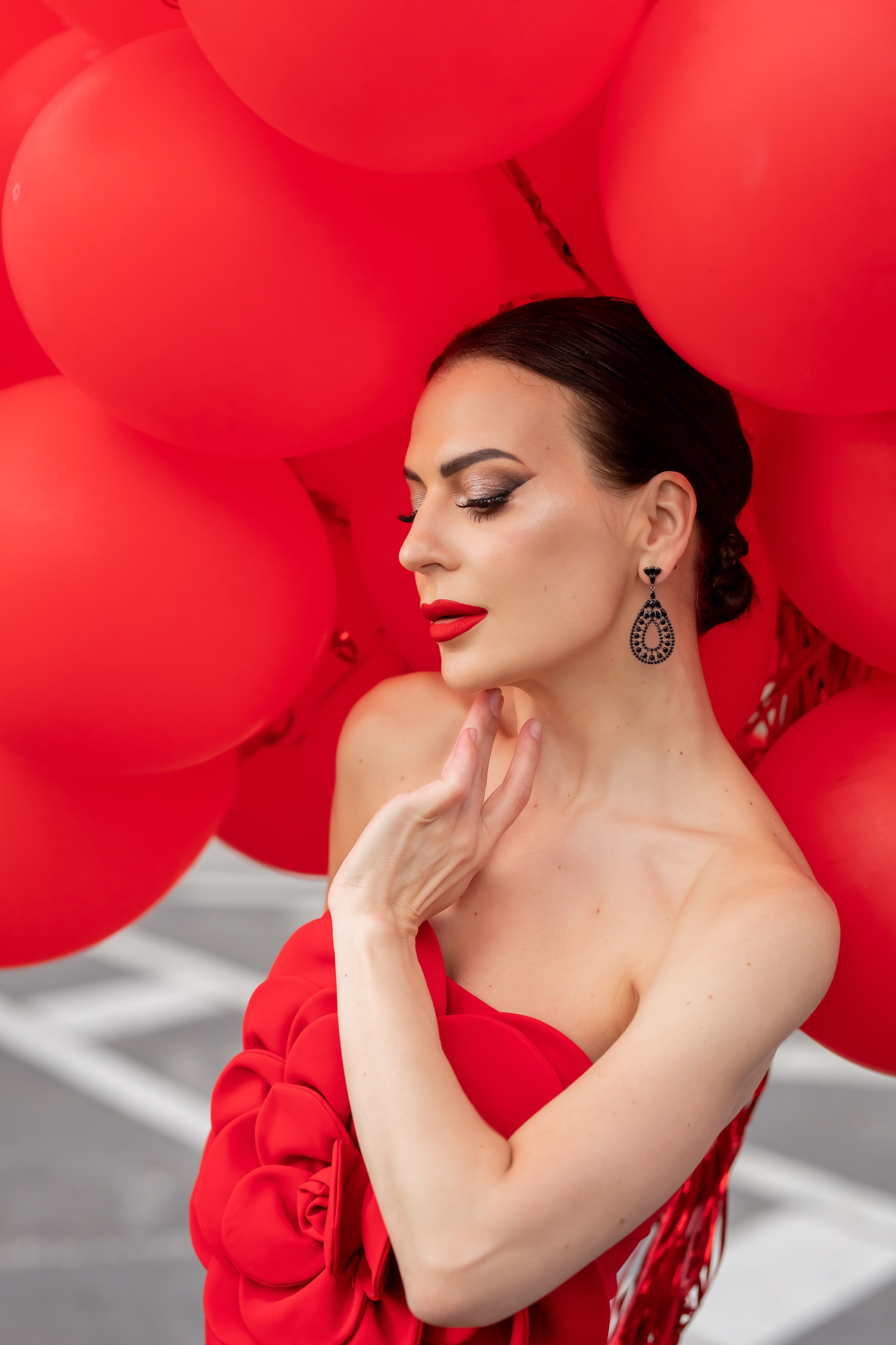 Творческая съемка с воздушными шарами. Татьяна. Свадебный и семейный фотограф в Колпино и СПб Юлия Папанова