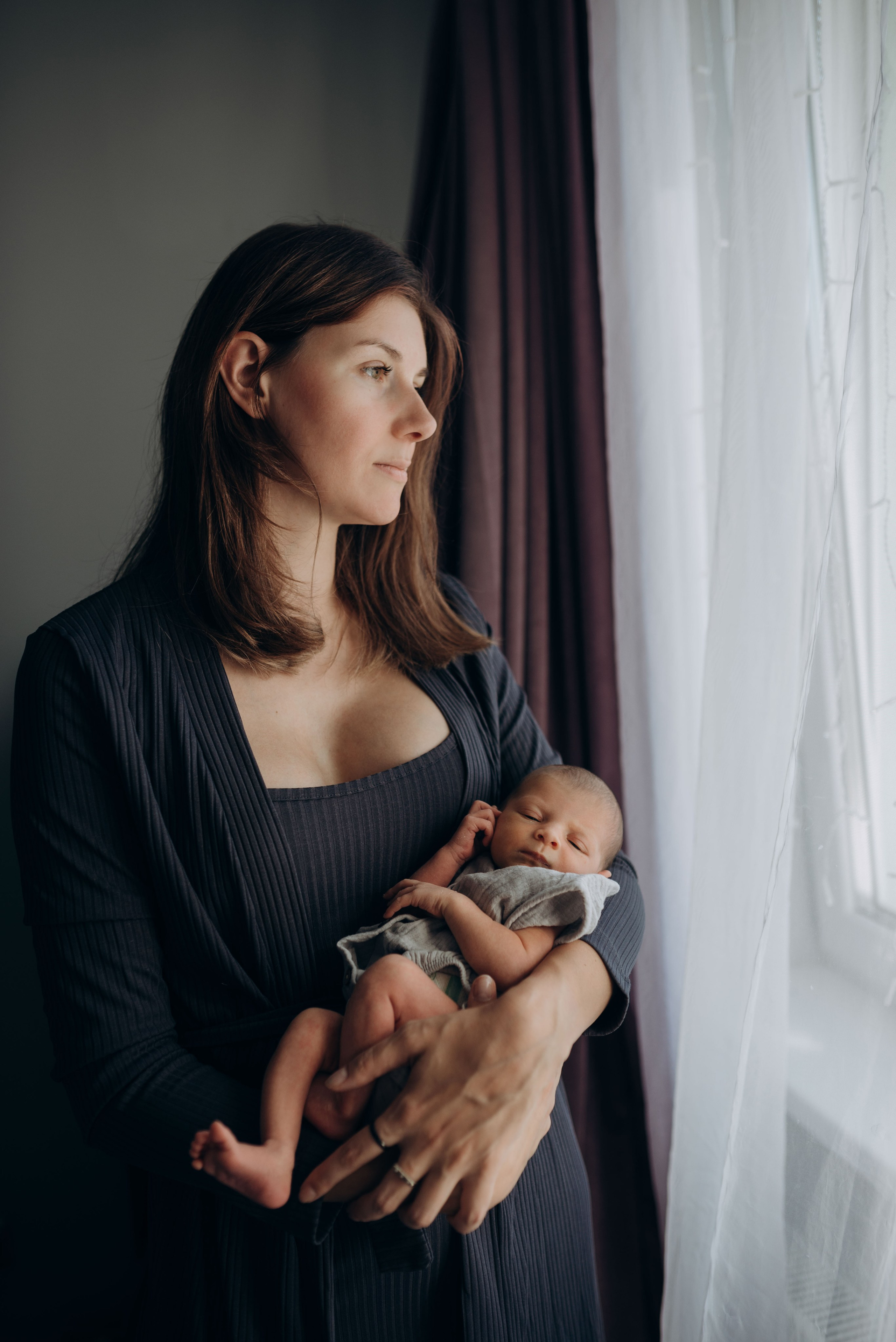 Домашняя фотосессия с новорожденным. Семейный фотограф в Домодедово и Москве Елена Пичугина
