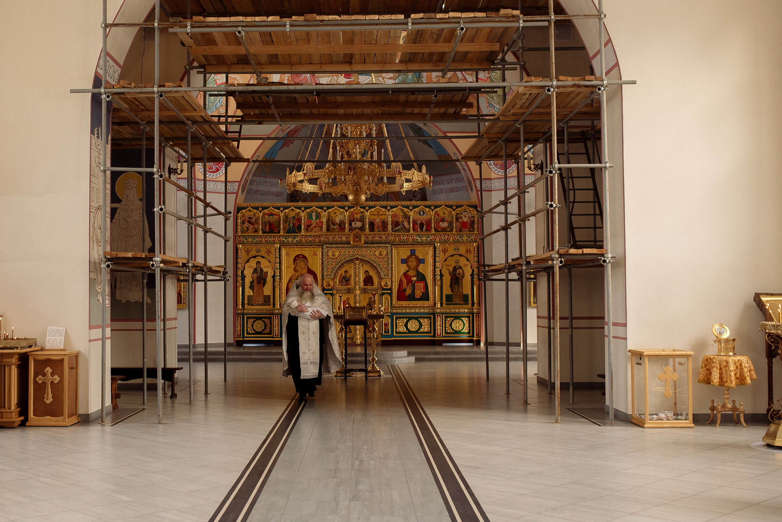 Крещение Алисы. Фотограф Мария Стрелкова