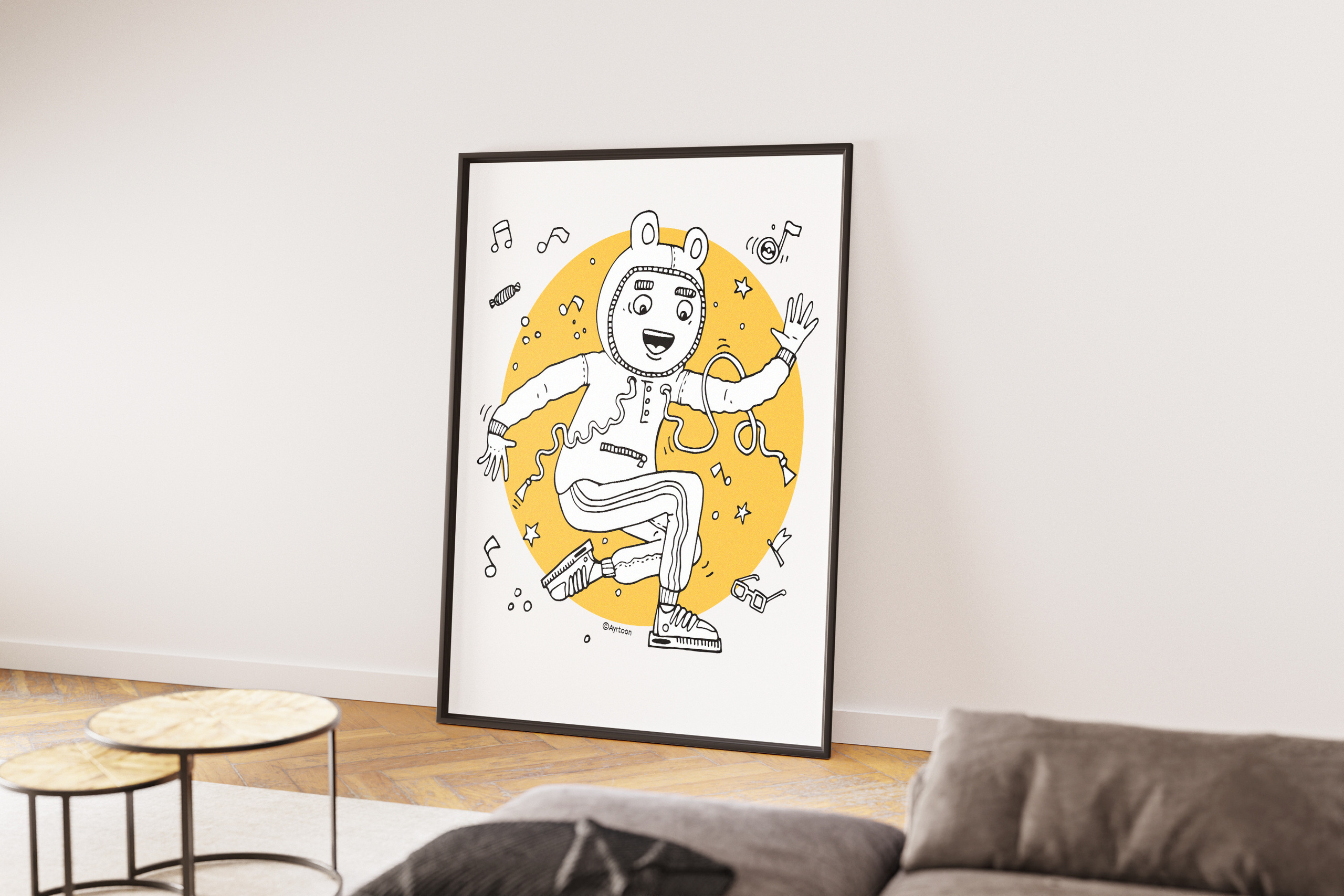 Interior. Design. Графический дизайнер и иллюстратор Айрат Давлетшин