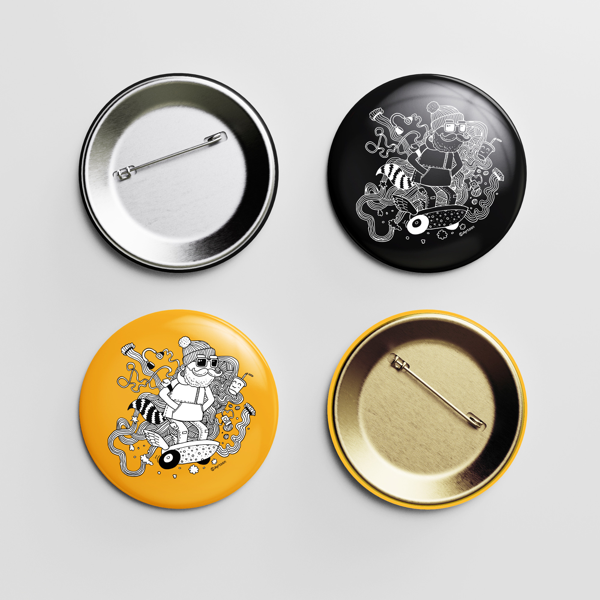 Accessories. Графический дизайнер и иллюстратор Айрат Давлетшин