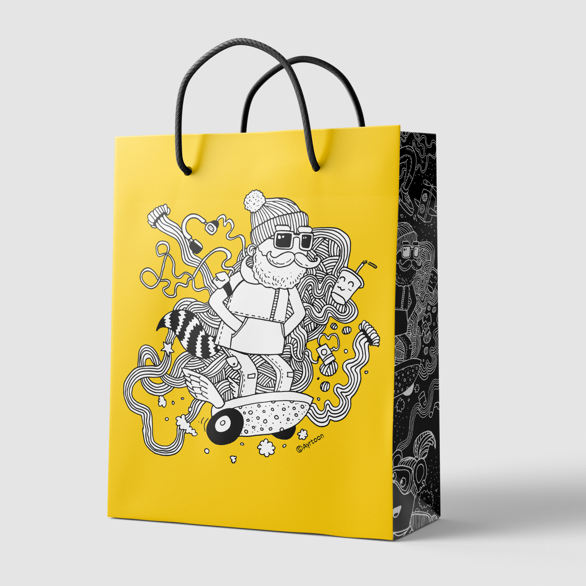 Accessories. Графический дизайнер и иллюстратор Айрат Давлетшин