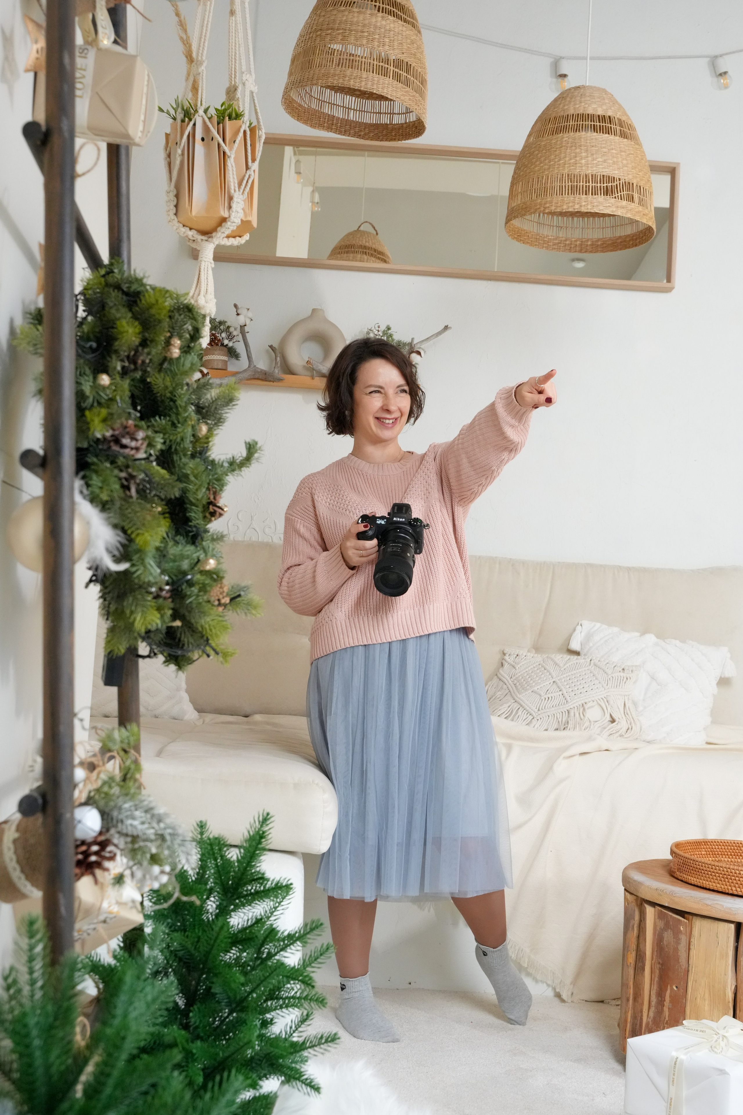 #backstage со съёмки Новогодней семейной истории. Портретный фотограф в Санкт-Петербурге Дмитриева Наталия