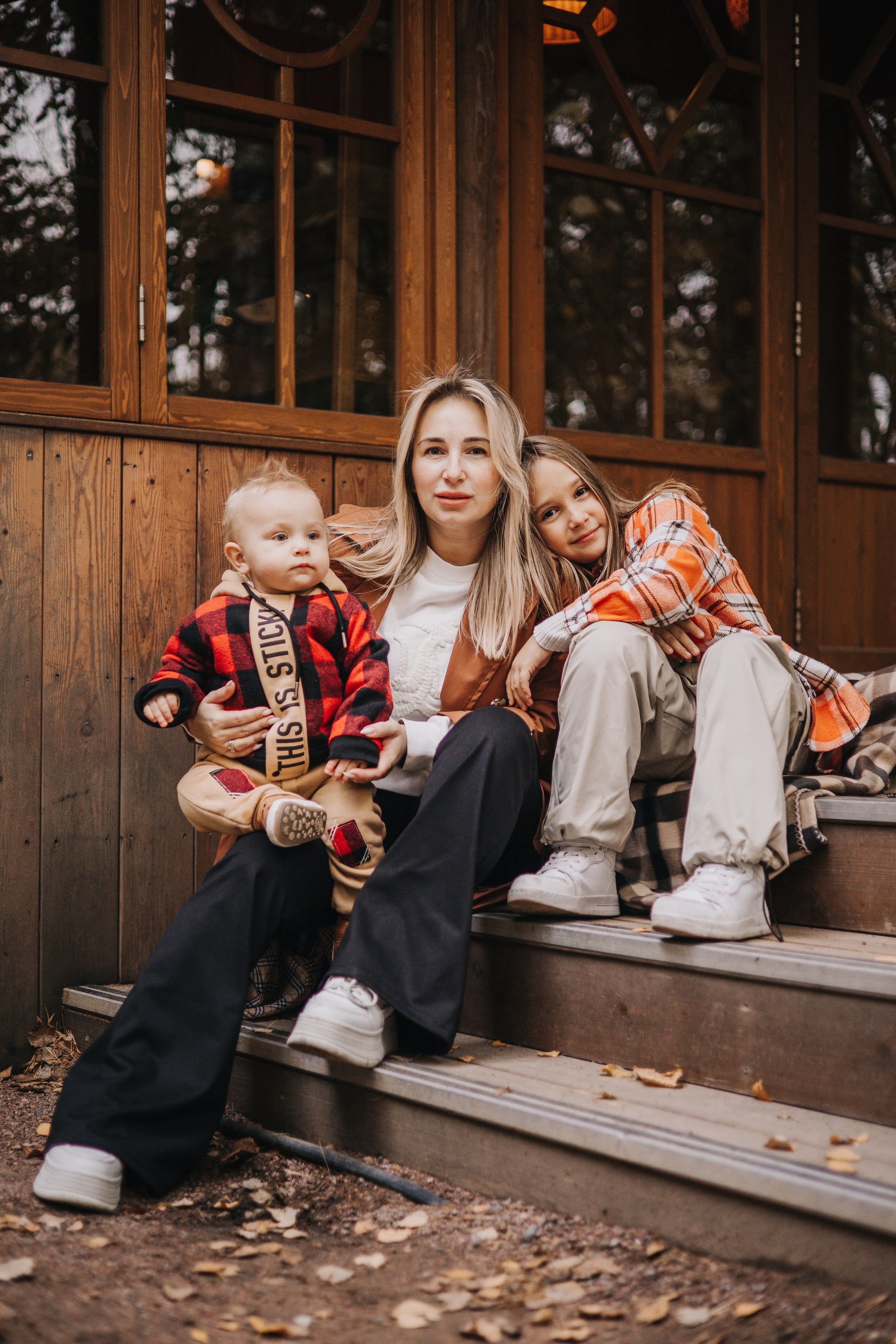 Семейные фотоистории на природе