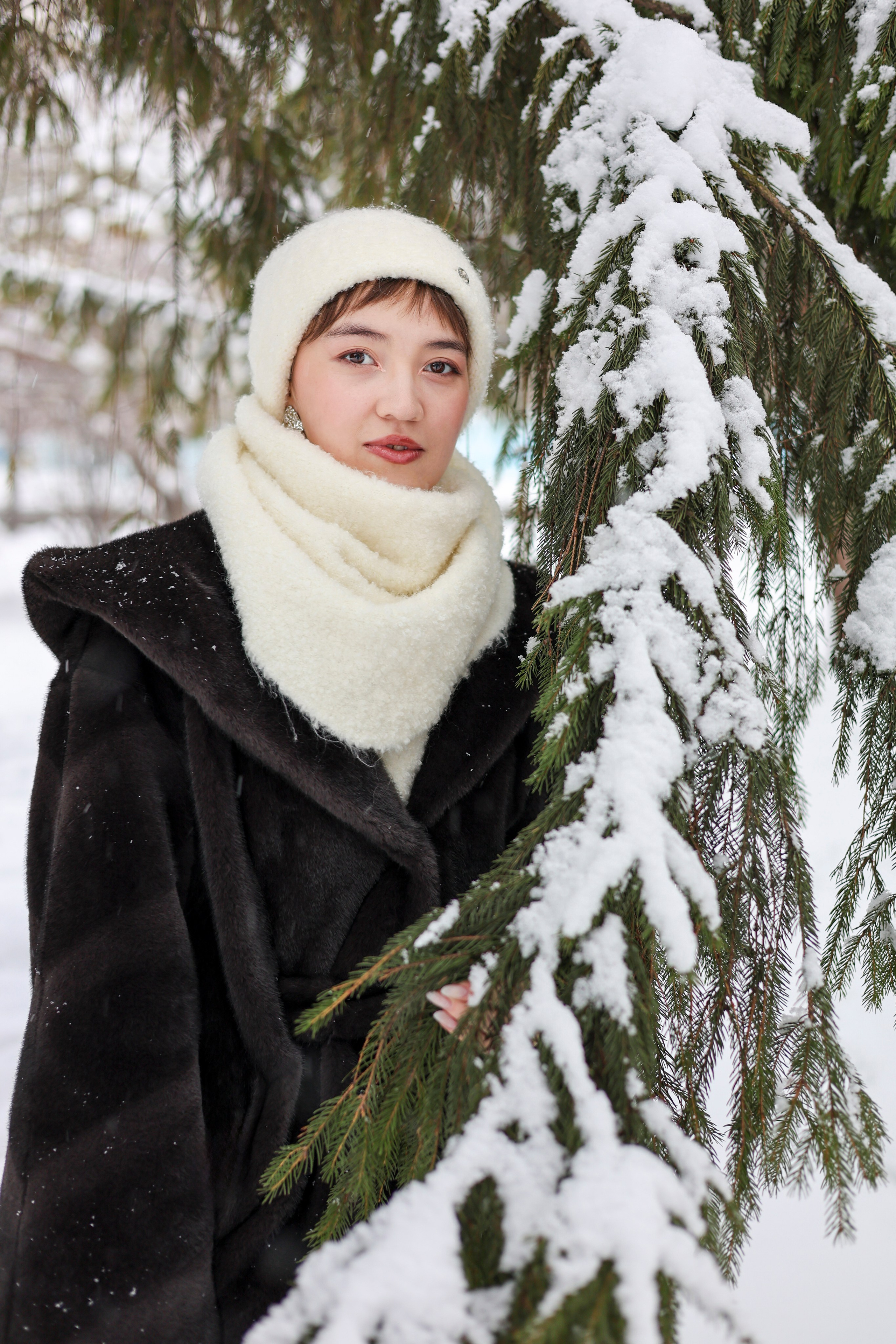 Зимняя фотосессия. Анастасия Рогозина|Фотограф Бийск, Горно-Алтайск, Белокуриха