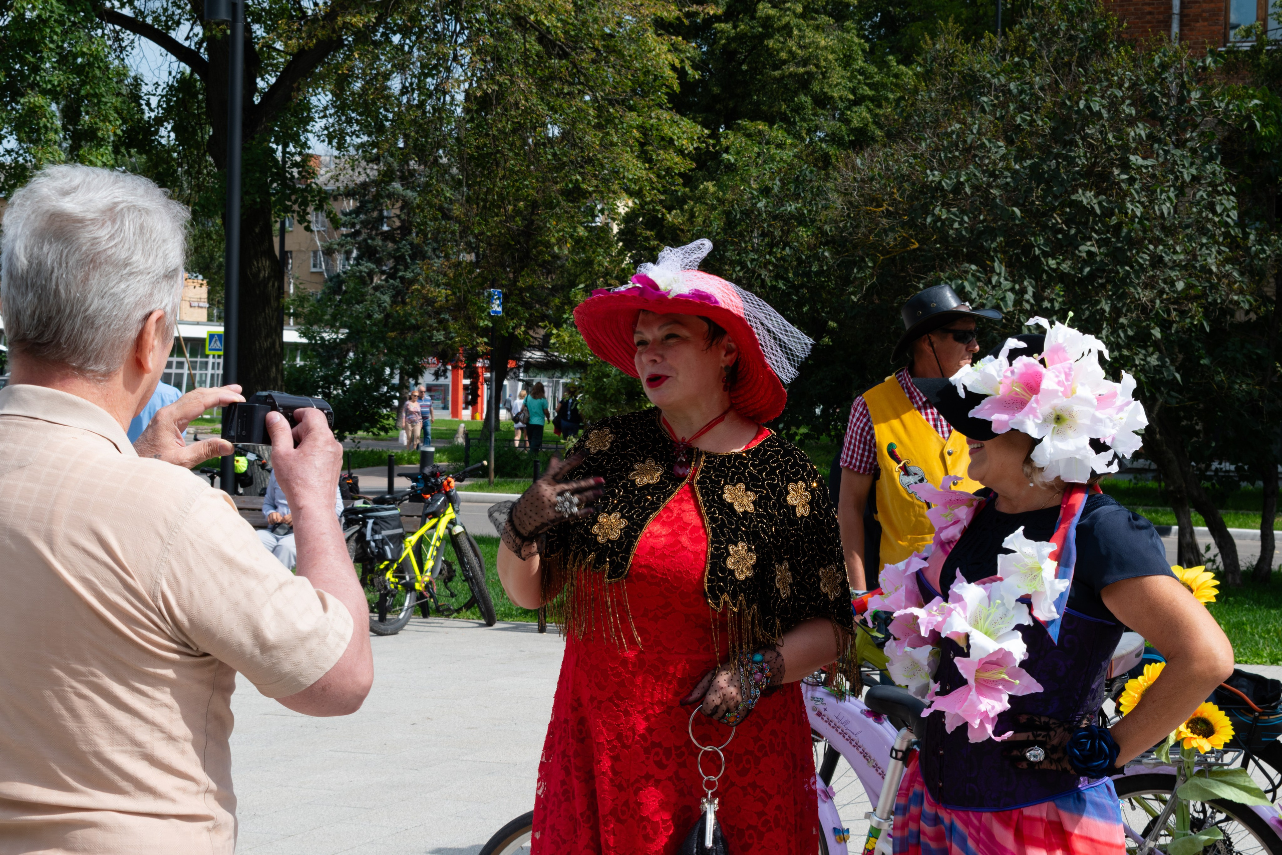 «Леди на велосипеде» — велопробег по г. Жуковскому 2025. Репортажный фотограф Сыбер Мартти