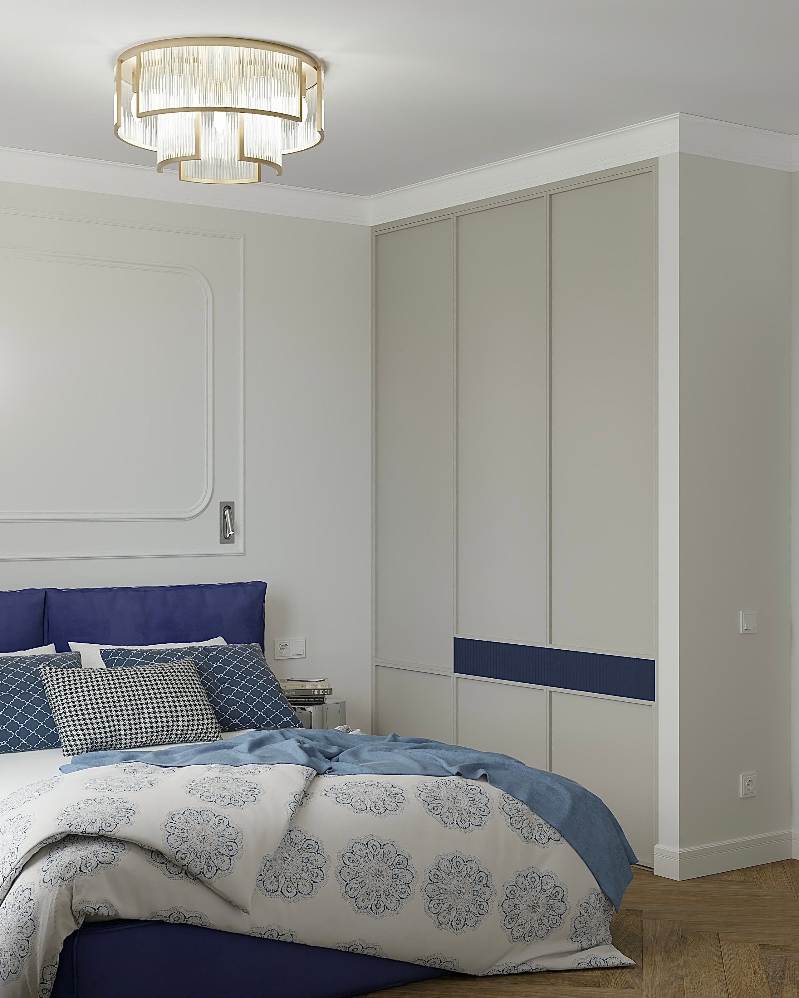 Однокомнатная квартира — 34 м². DMDesign — студия дизайна интерьеров