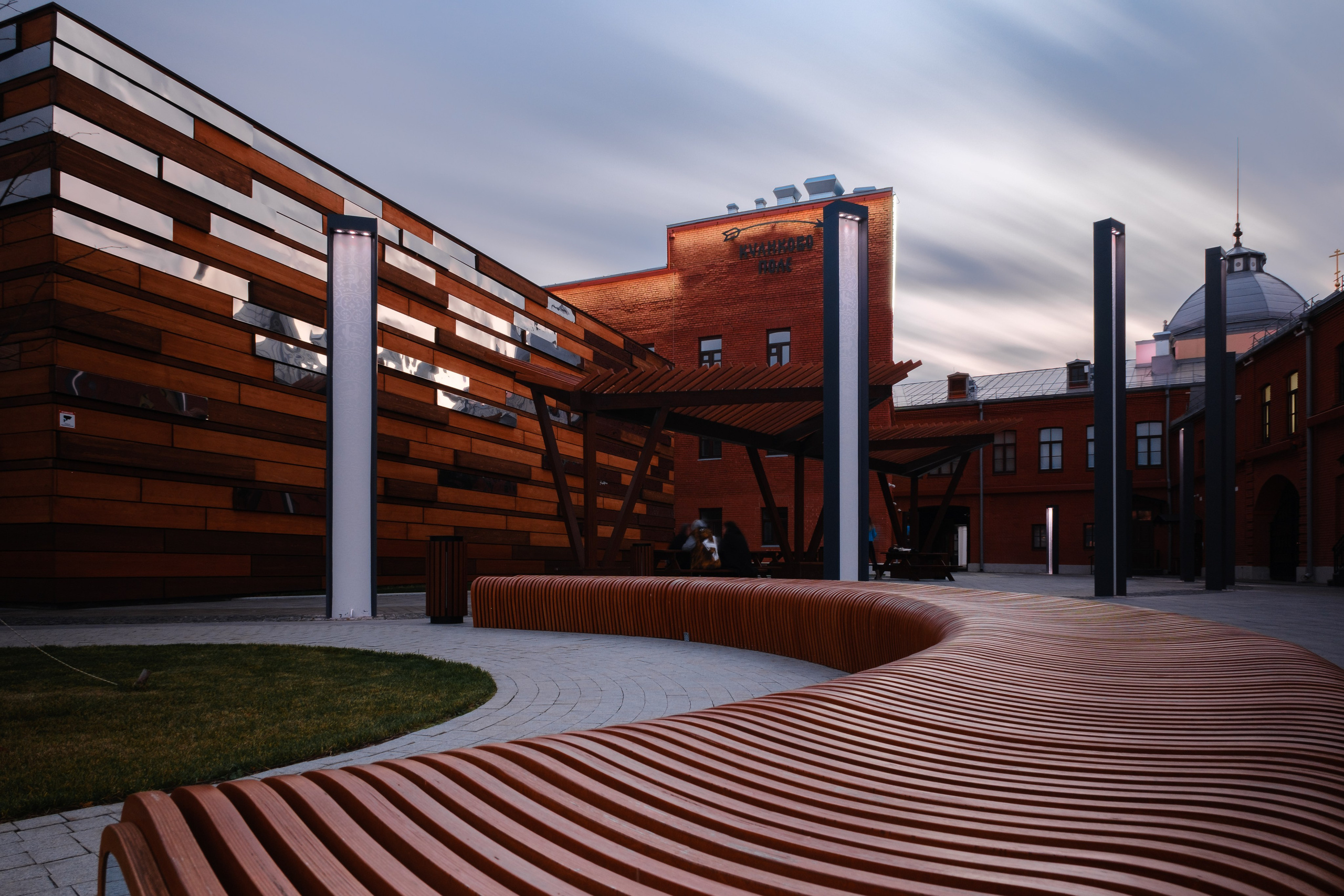 Музейный квартал на Казанской набережной в Туле