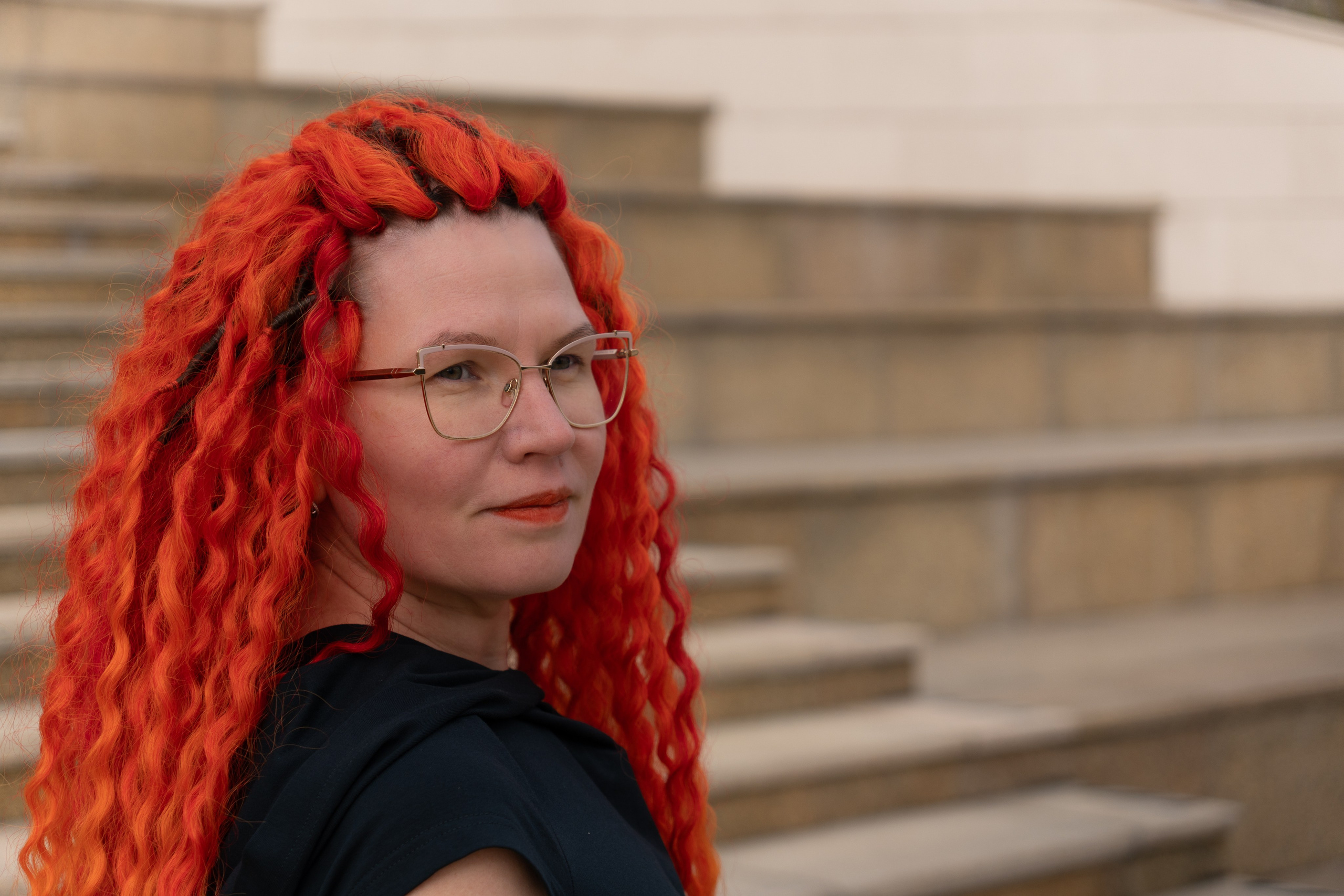 Alena’s Photo Shoot. Stan Sidel’s Art