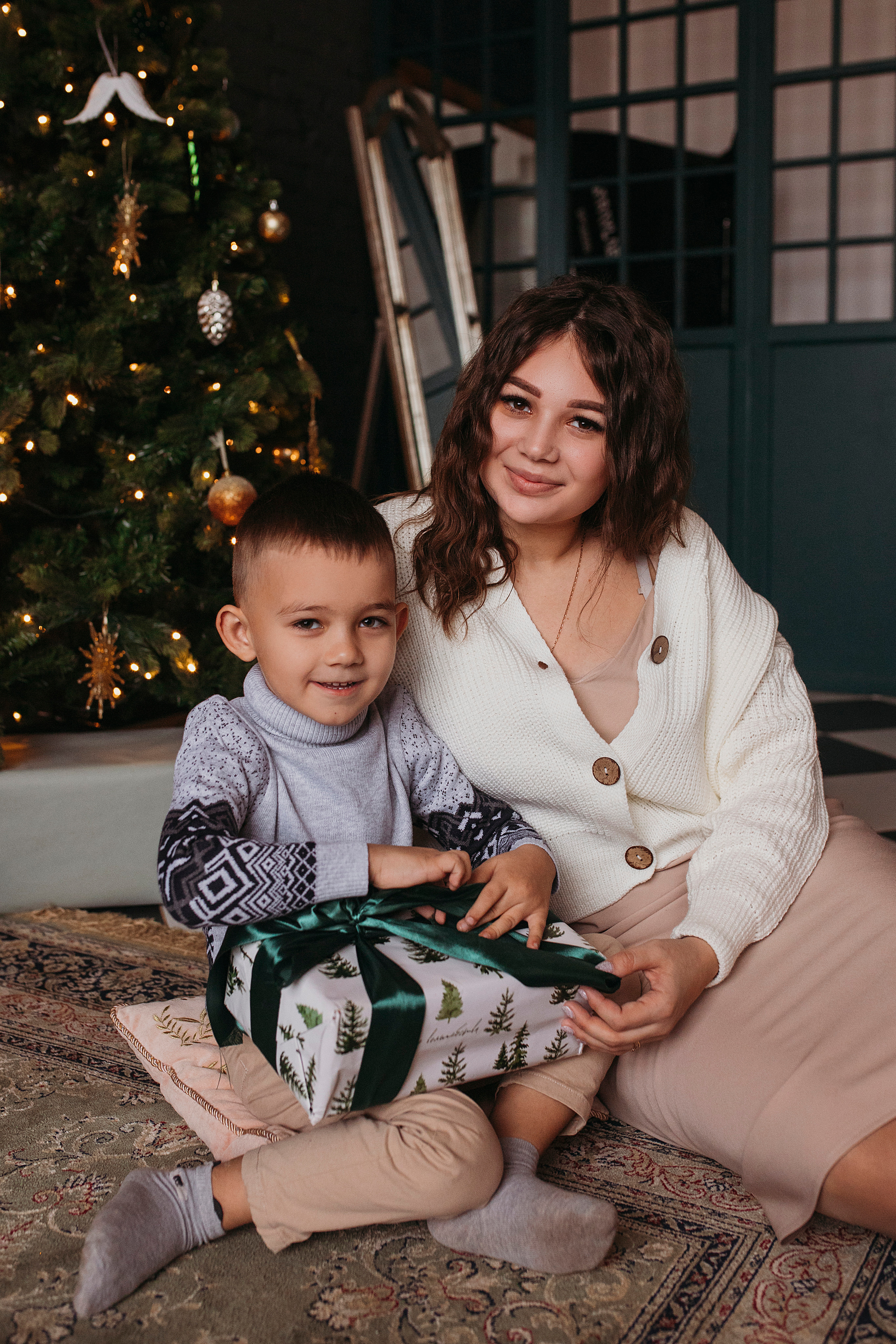 Новогодняя история Владимира, Златы и Егора. Семейный фотограф в Краснодаре Коломыцева Евгения