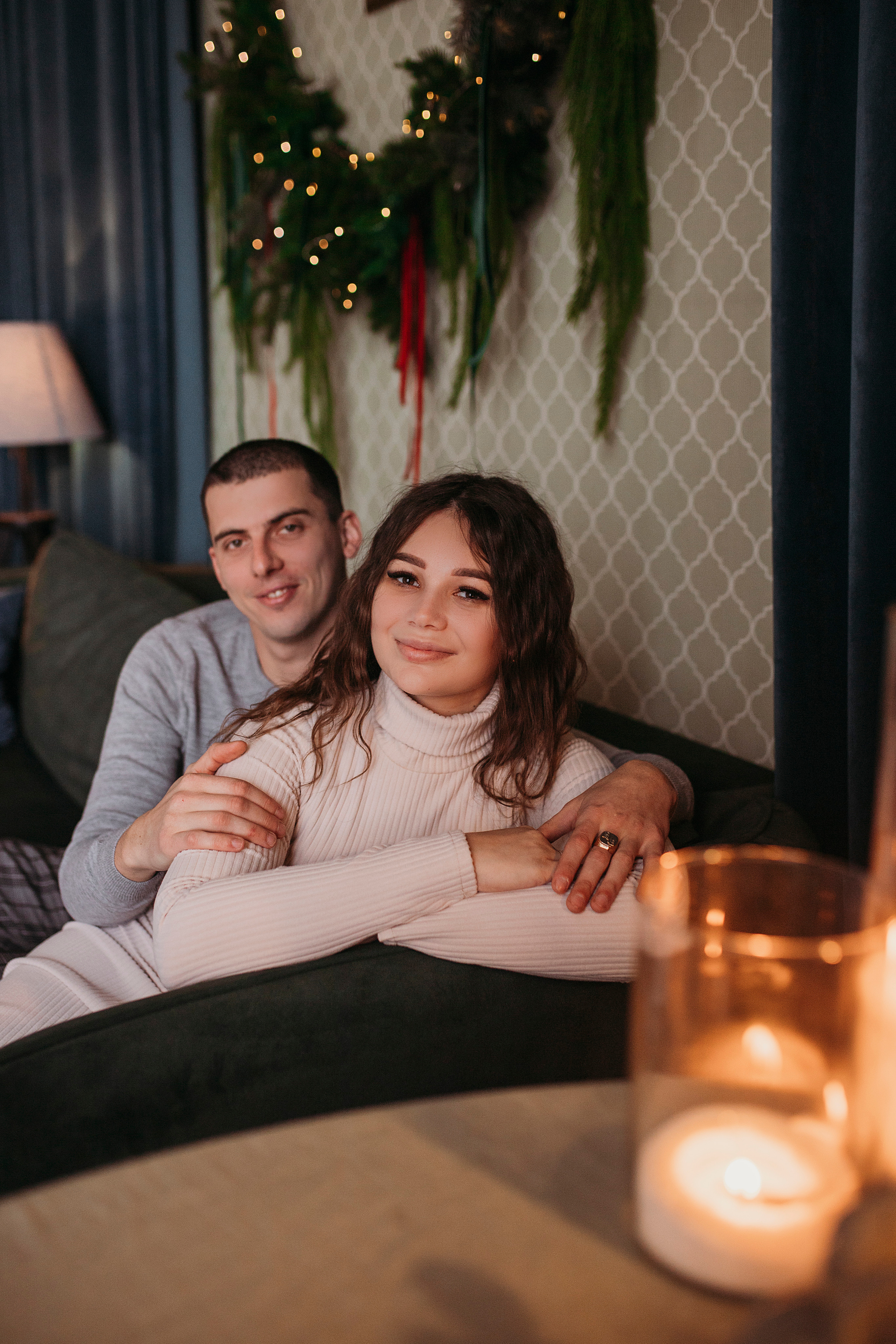 Новогодняя история Владимира, Златы и Егора. Семейный фотограф в Краснодаре Коломыцева Евгения