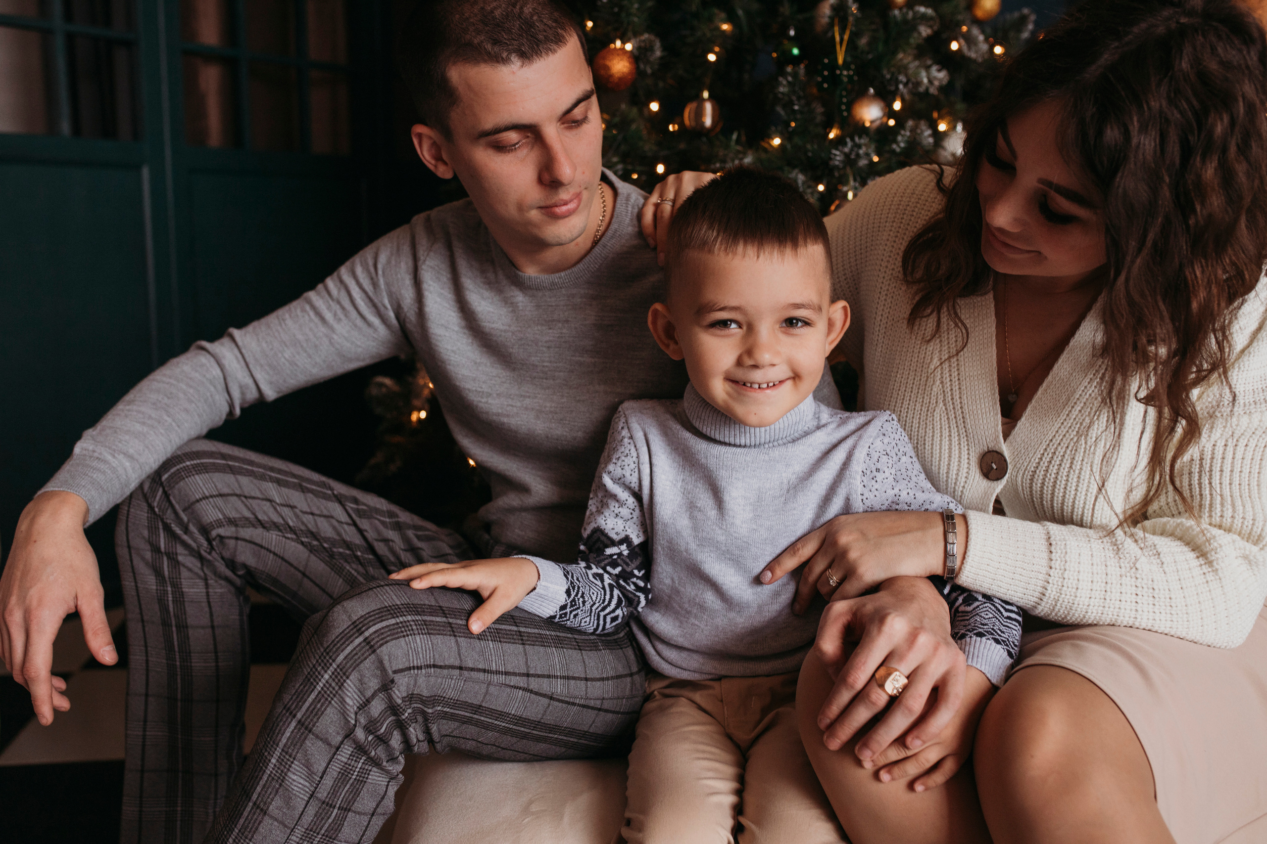 Новогодняя история Владимира, Златы и Егора. Семейный фотограф в Краснодаре Коломыцева Евгения