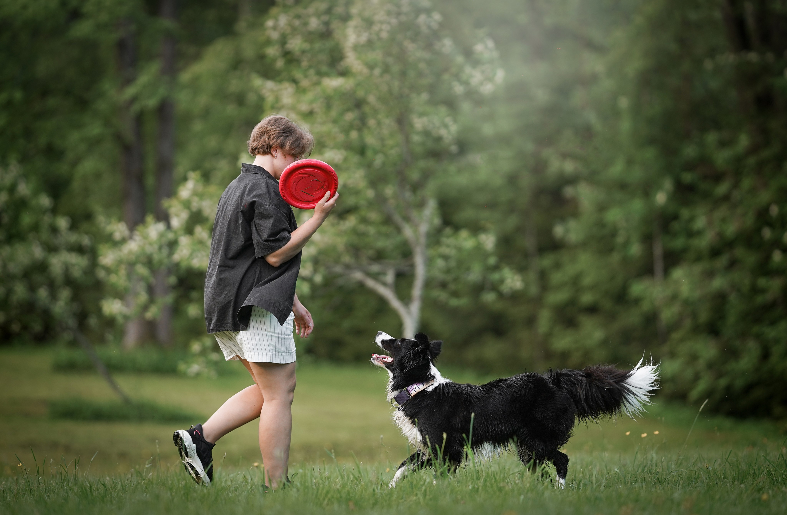 Юля, ее мама и Груша. Фотограф-анималист в Санкт-Петербурге Яна Мартынова