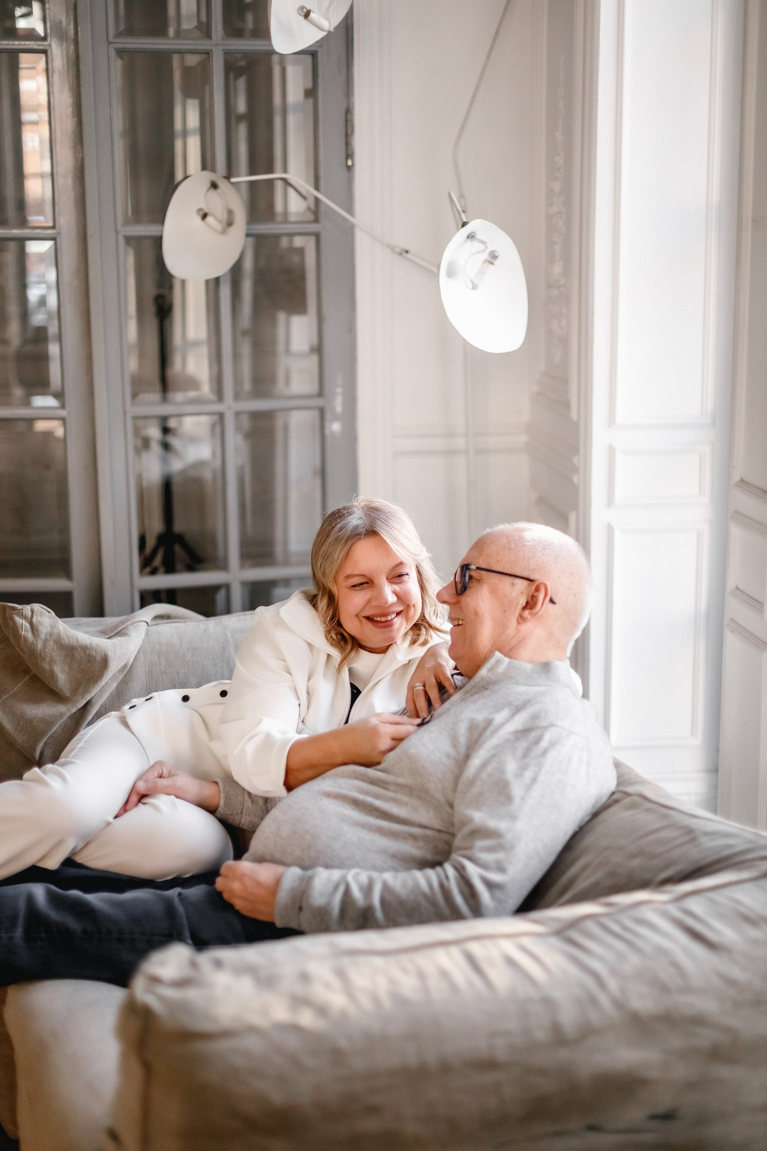 Виолетта и родители. Фотограф в Москве Базанова Дарья