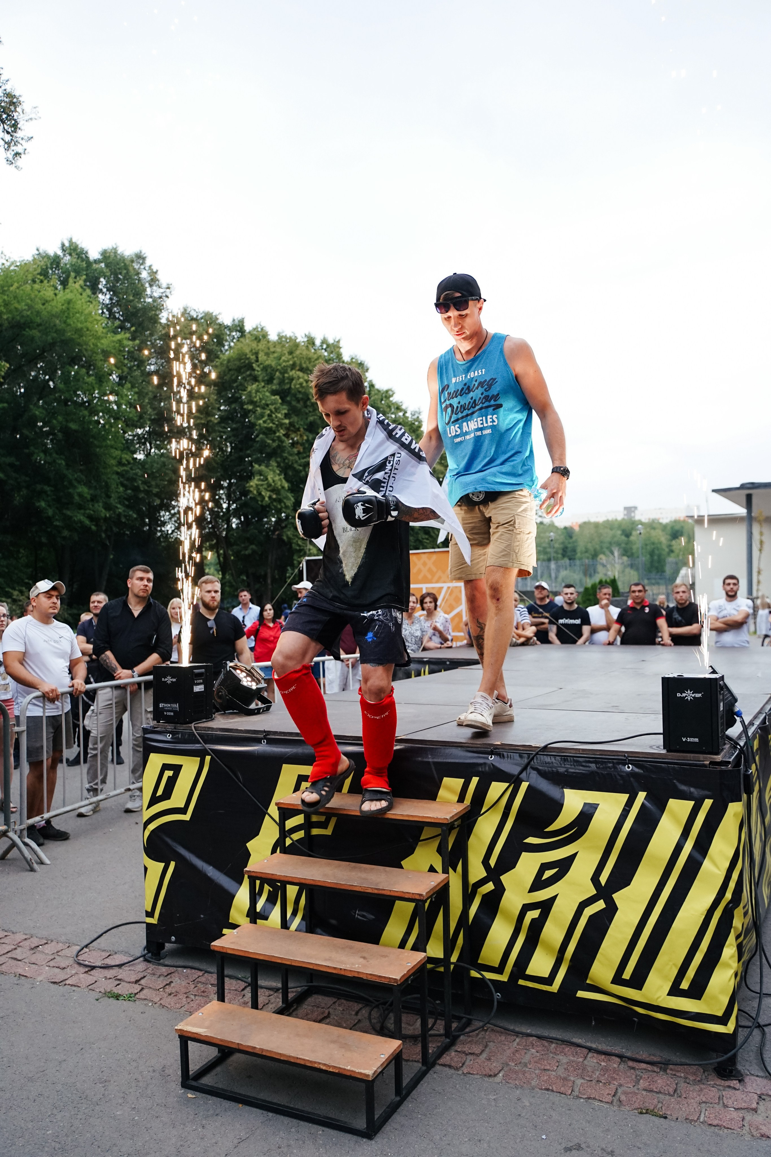 Вечер боев в ЦПКиО. Фотограф Надежда Погребняк | Рязань | Москва