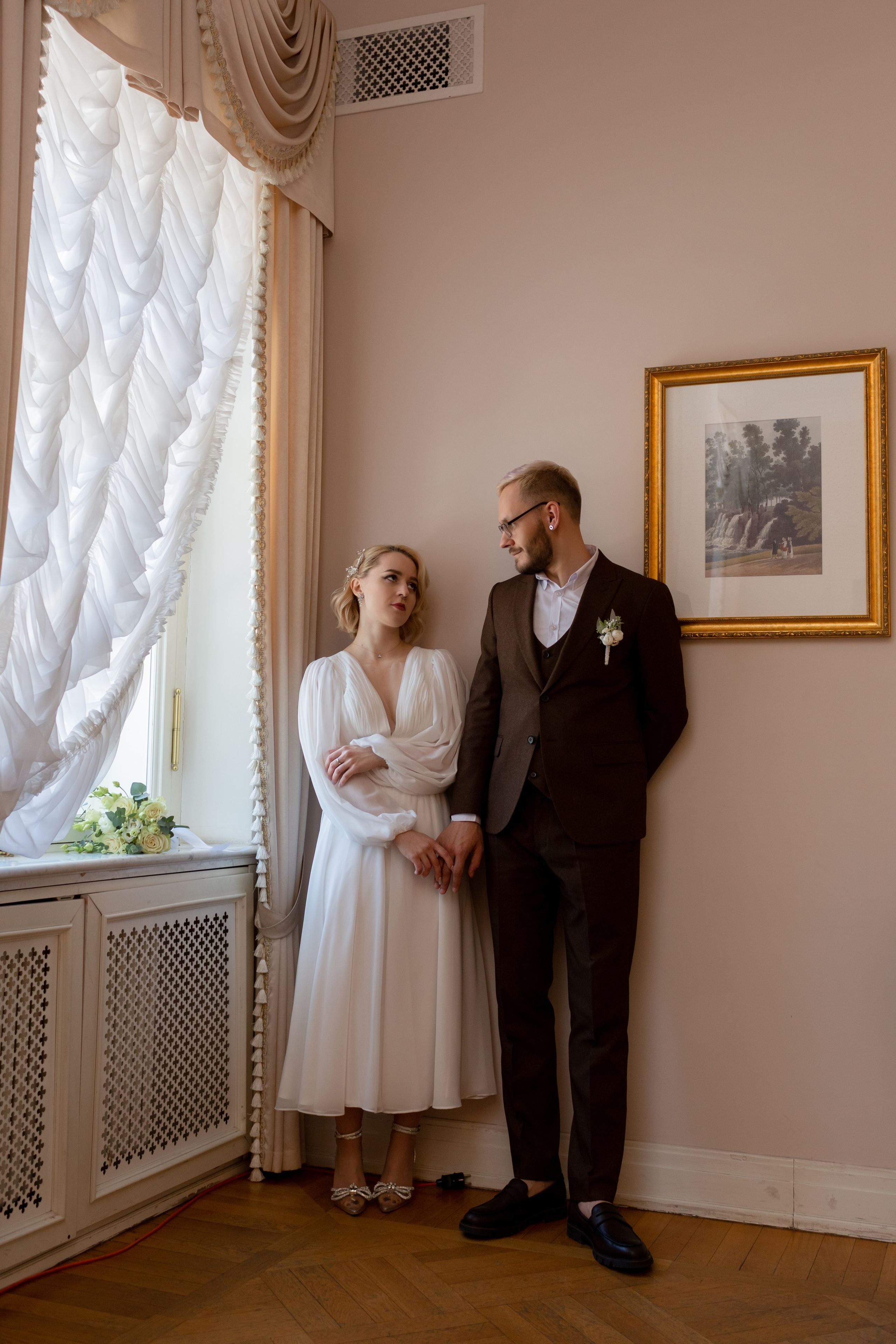 Свадебная фотосессия в Пушкине. Свадебный фотограф Кирилл Белый