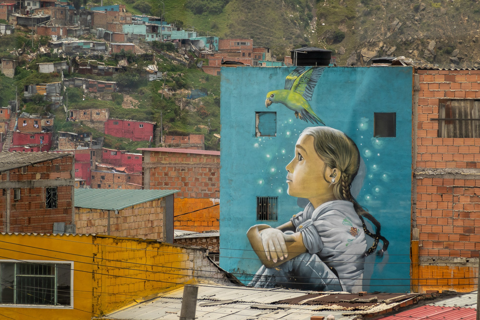 Богота, столица Колумбии. Bogotá, the capital of Colombia. Фотограф Алексей Скоробогатько